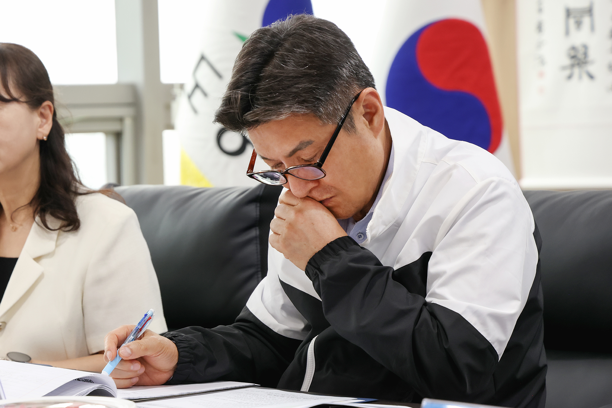 신도봉중 학부모회, 학교운영위원회 차담회 해당 썸네일입니다
