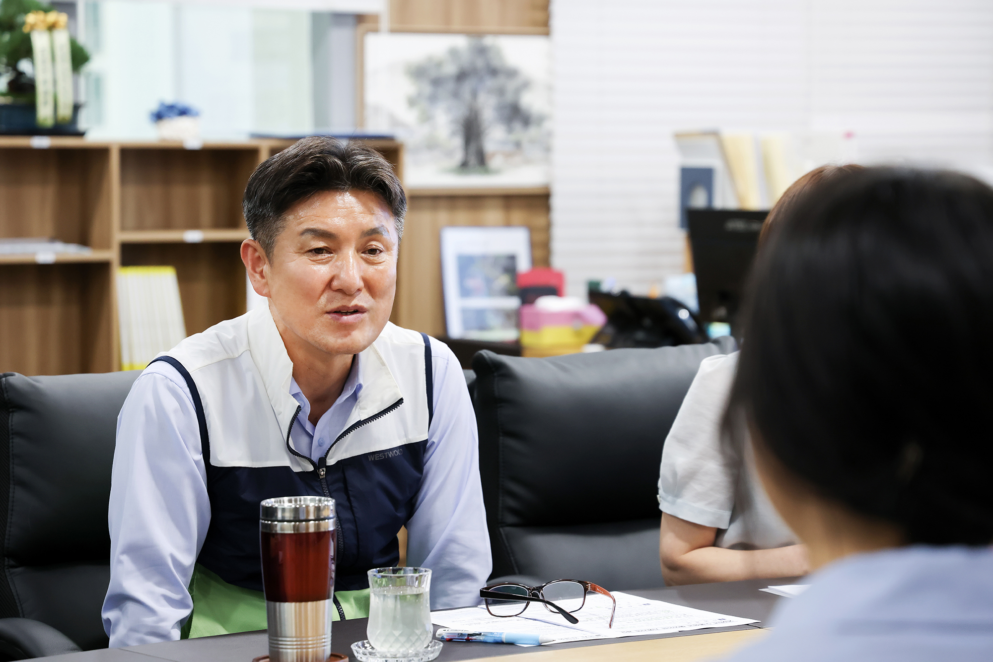 해외인턴근무 출국자 간담회 해당 썸네일입니다