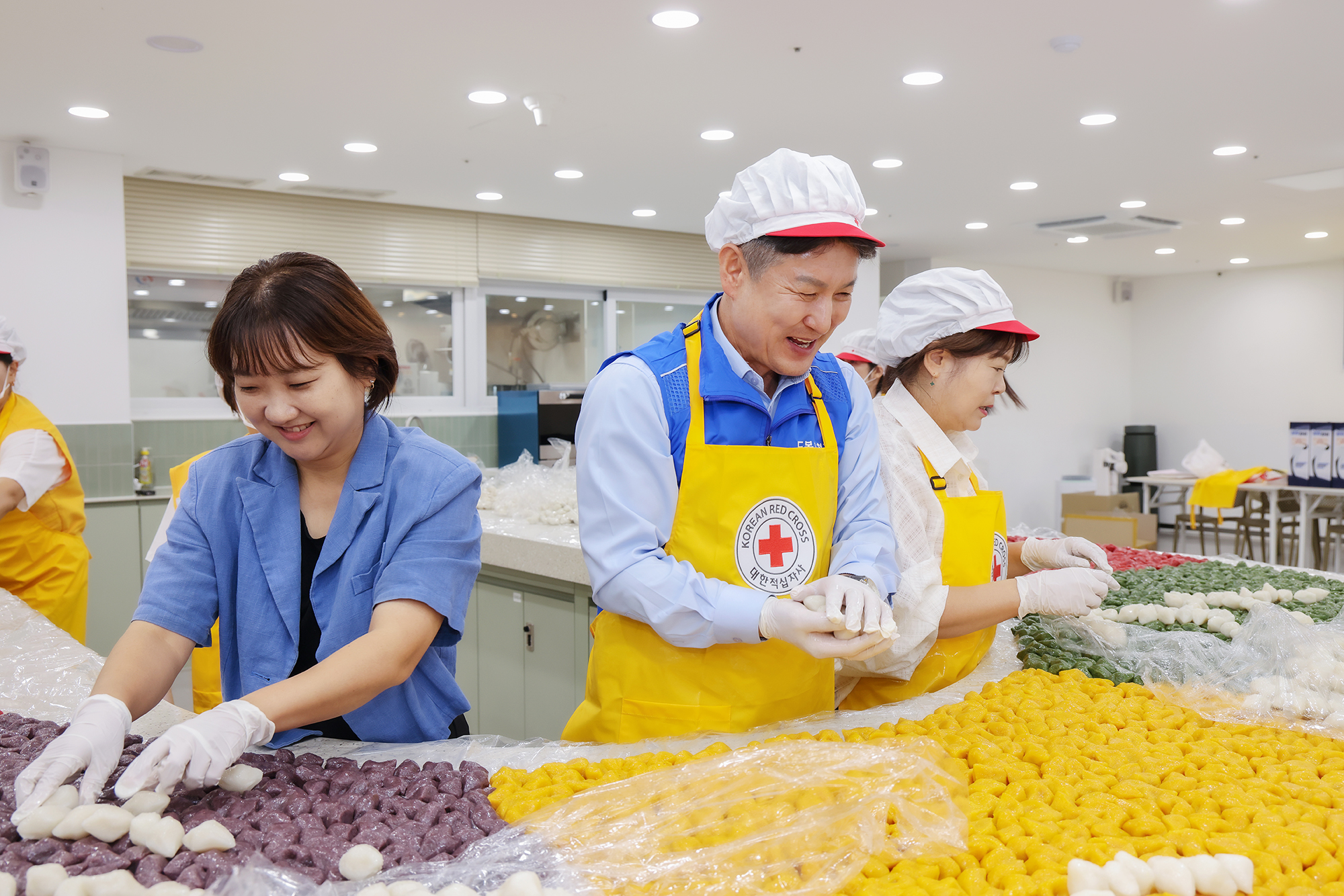 적십자봉사회 송편나눔 행사 해당 썸네일입니다
