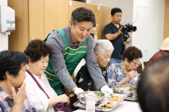 도봉동어르신복지관 복날행사