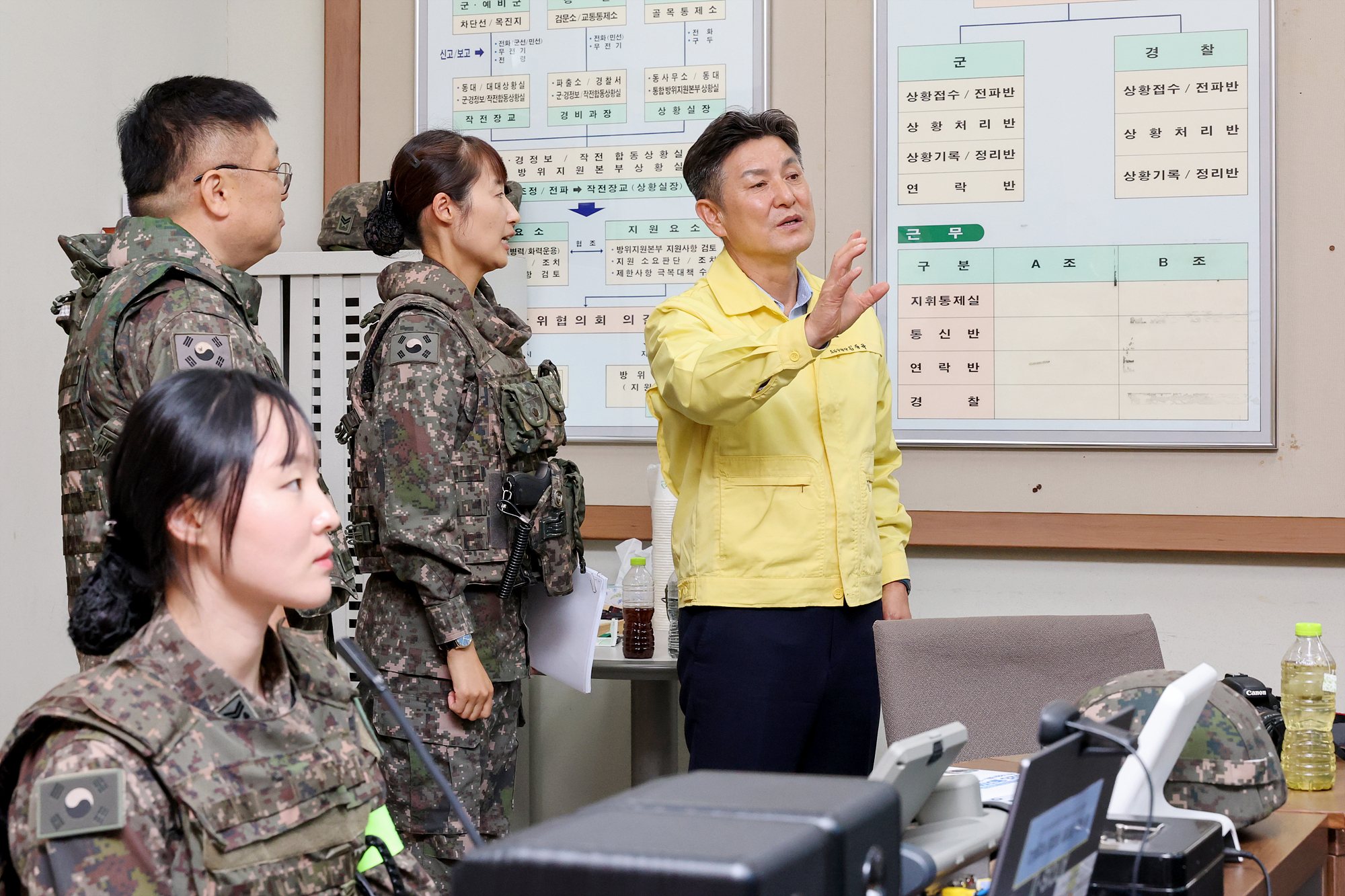 을지훈련 최초 상황보고회, 군장비 전시 해당 썸네일입니다