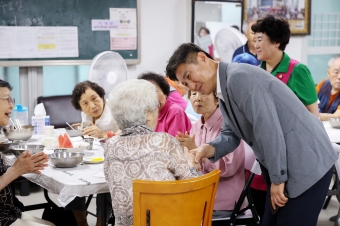 도봉한신아파트봉사단 짜장면 나눔