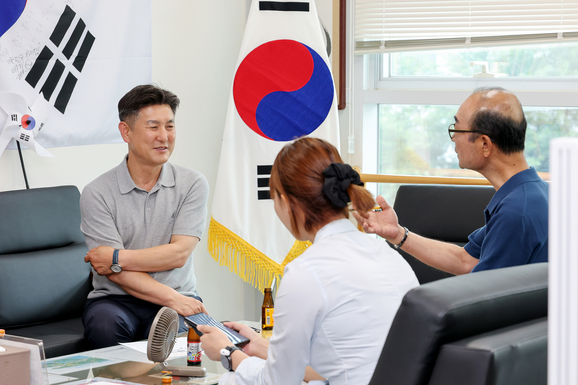 광복회장 차담회 해당 썸네일입니다