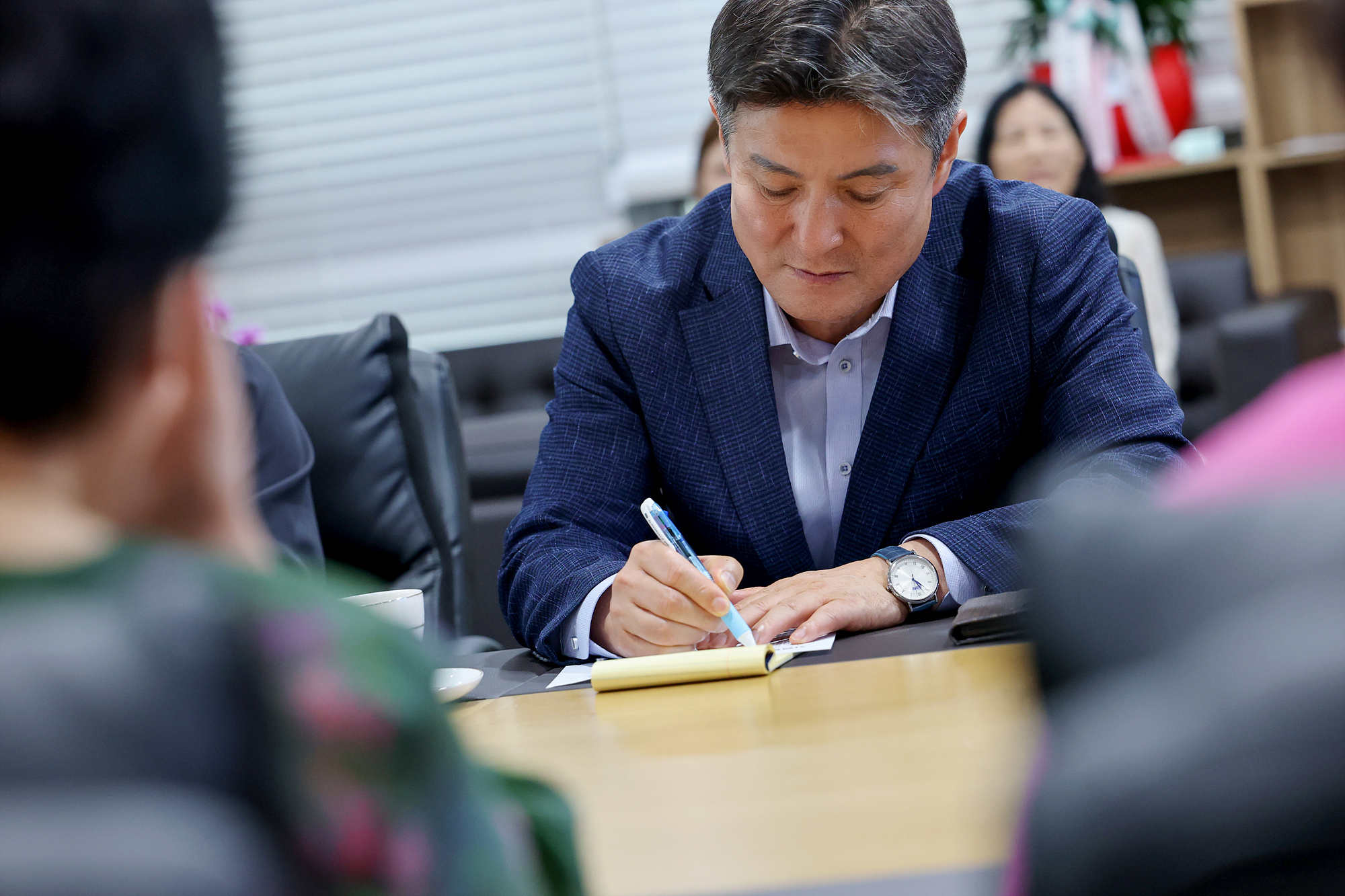 자원봉사캠프 차담회 해당 썸네일입니다