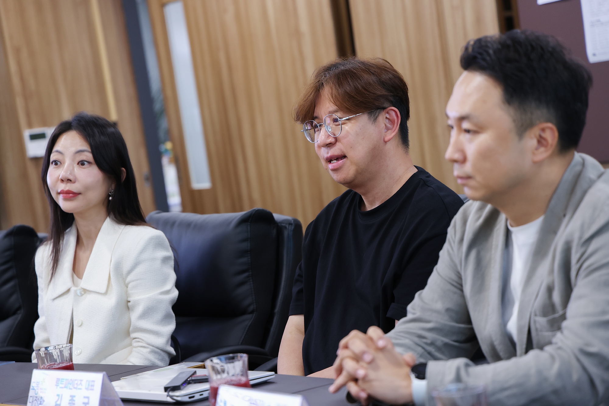 기업인턴 사업장 대표자 차담회 해당 썸네일입니다