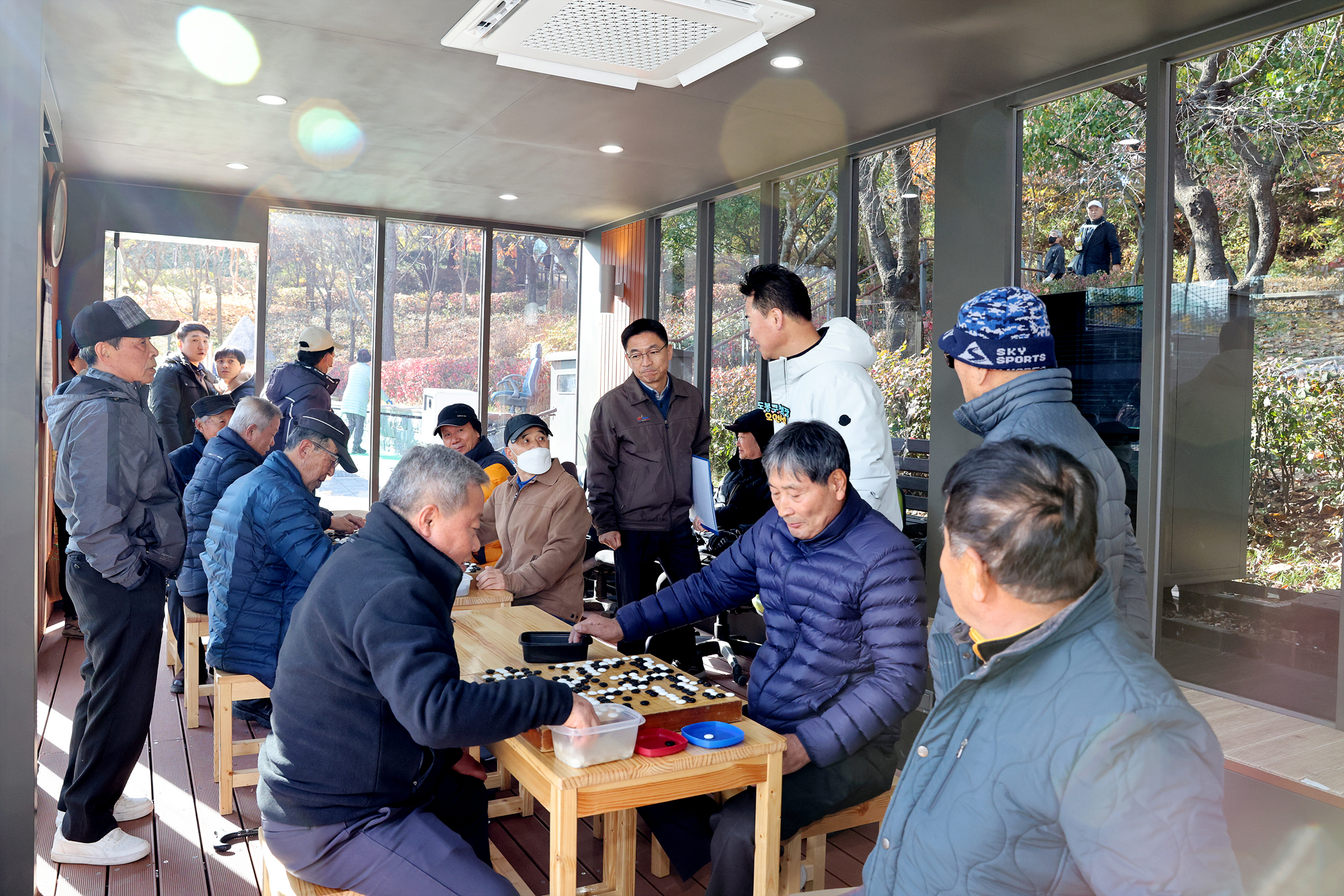 초안산근린공원 놀이 및 운동공간 정비사업 현장점검 해당 썸네일입니다