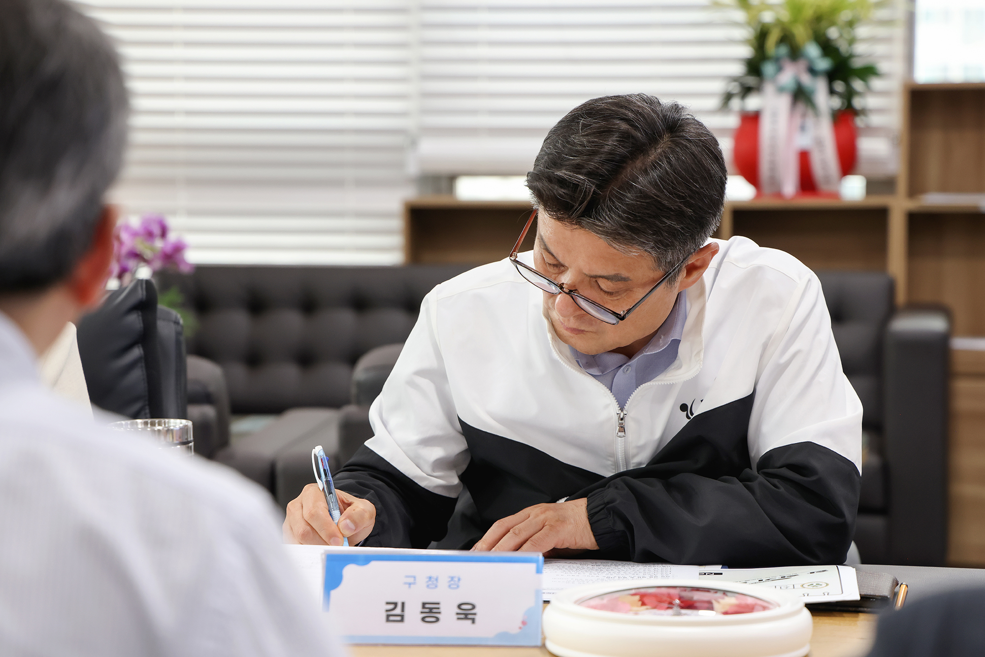 신도봉중 학부모회, 학교운영위원회 차담회 해당 썸네일입니다