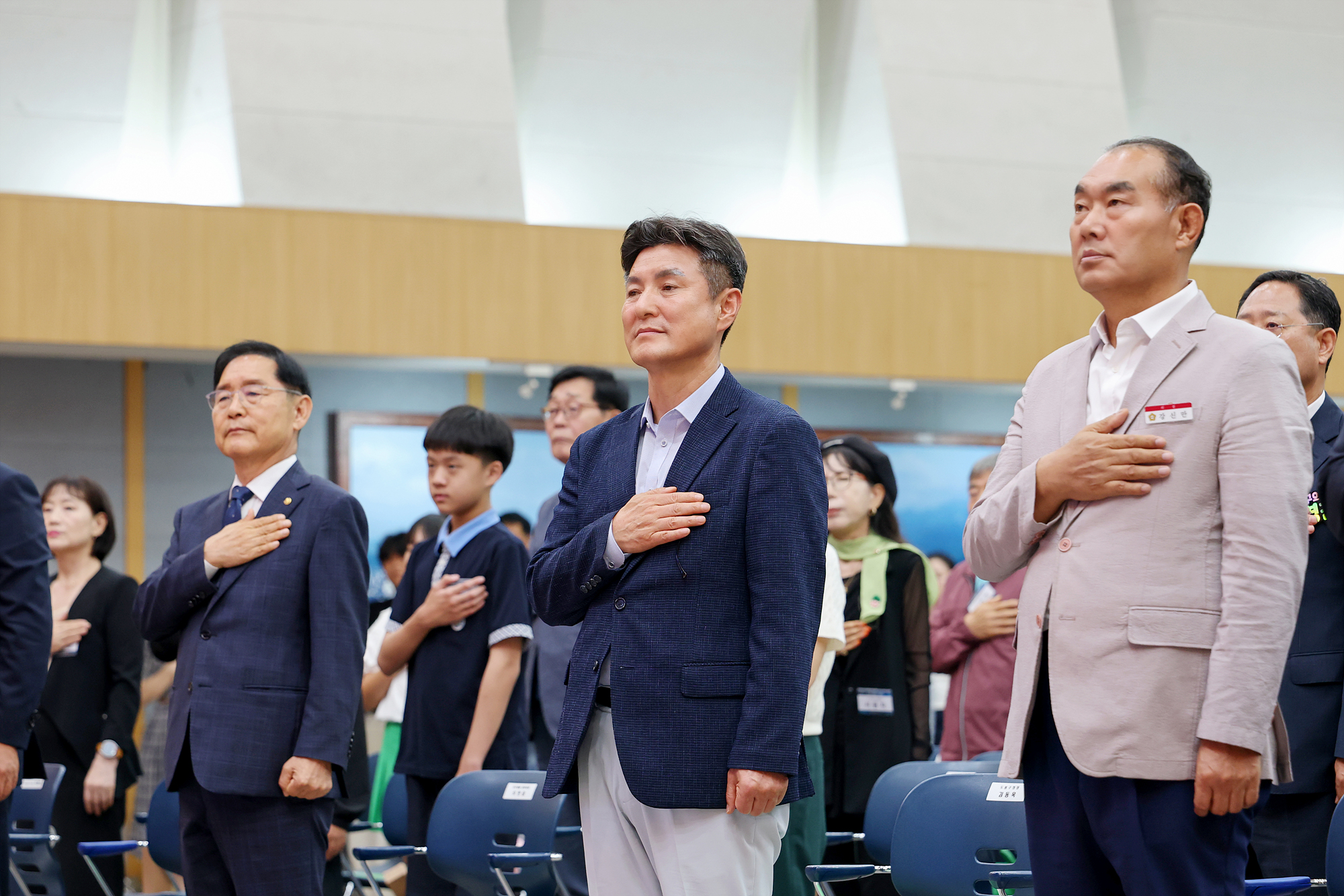 평화통일 서예대전 시상식 해당 썸네일입니다