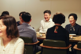 아파트봉사단 점심 간담회