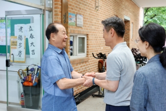 창5동 북한산아이파크 경로당 초복행사