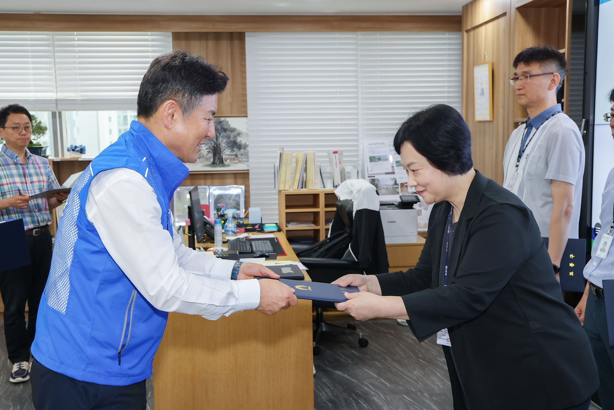 5급 공무원 임용장 수여식 해당 썸네일입니다