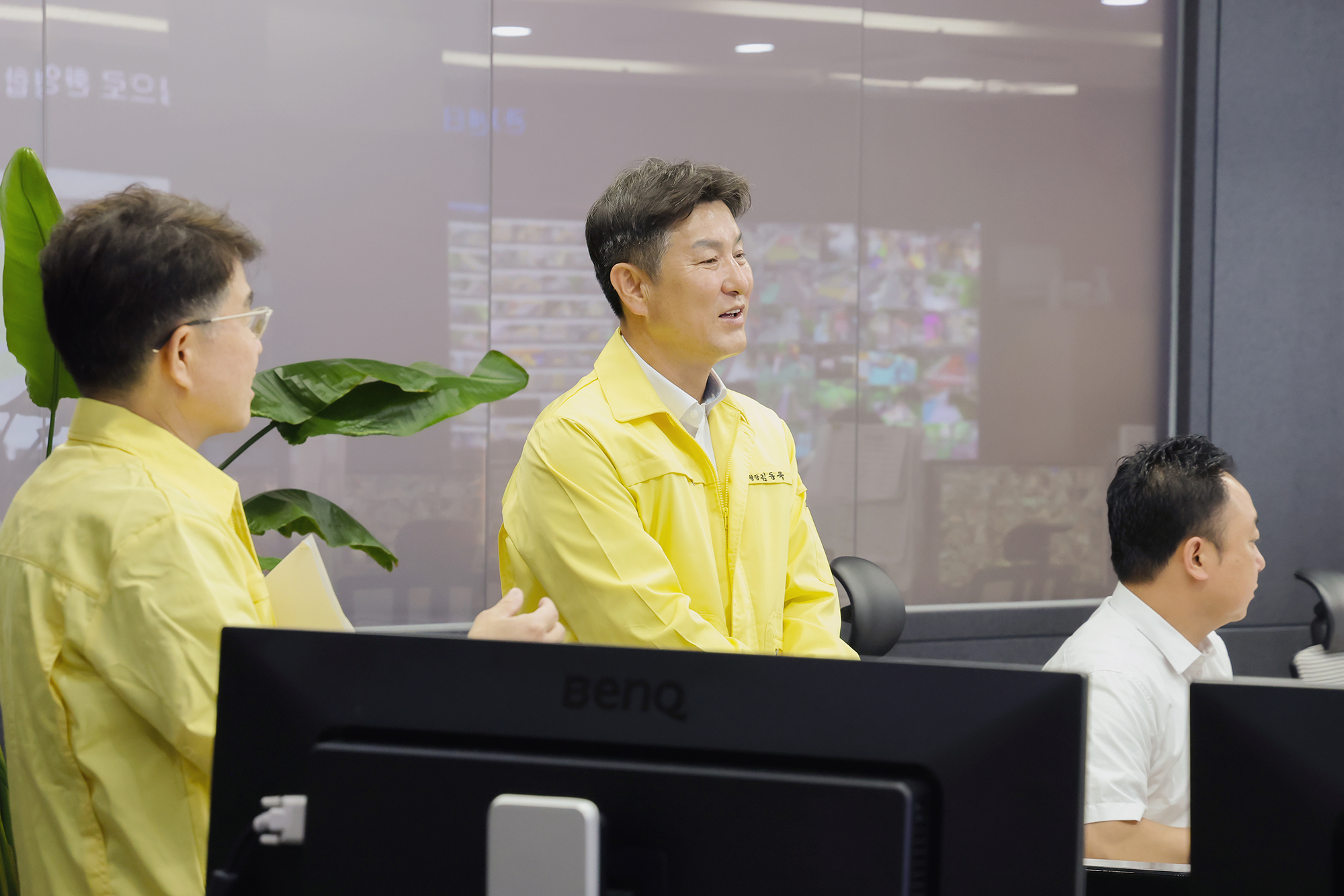 재난안전상황실, CCTV통합관제센터 현장방문 해당 썸네일입니다