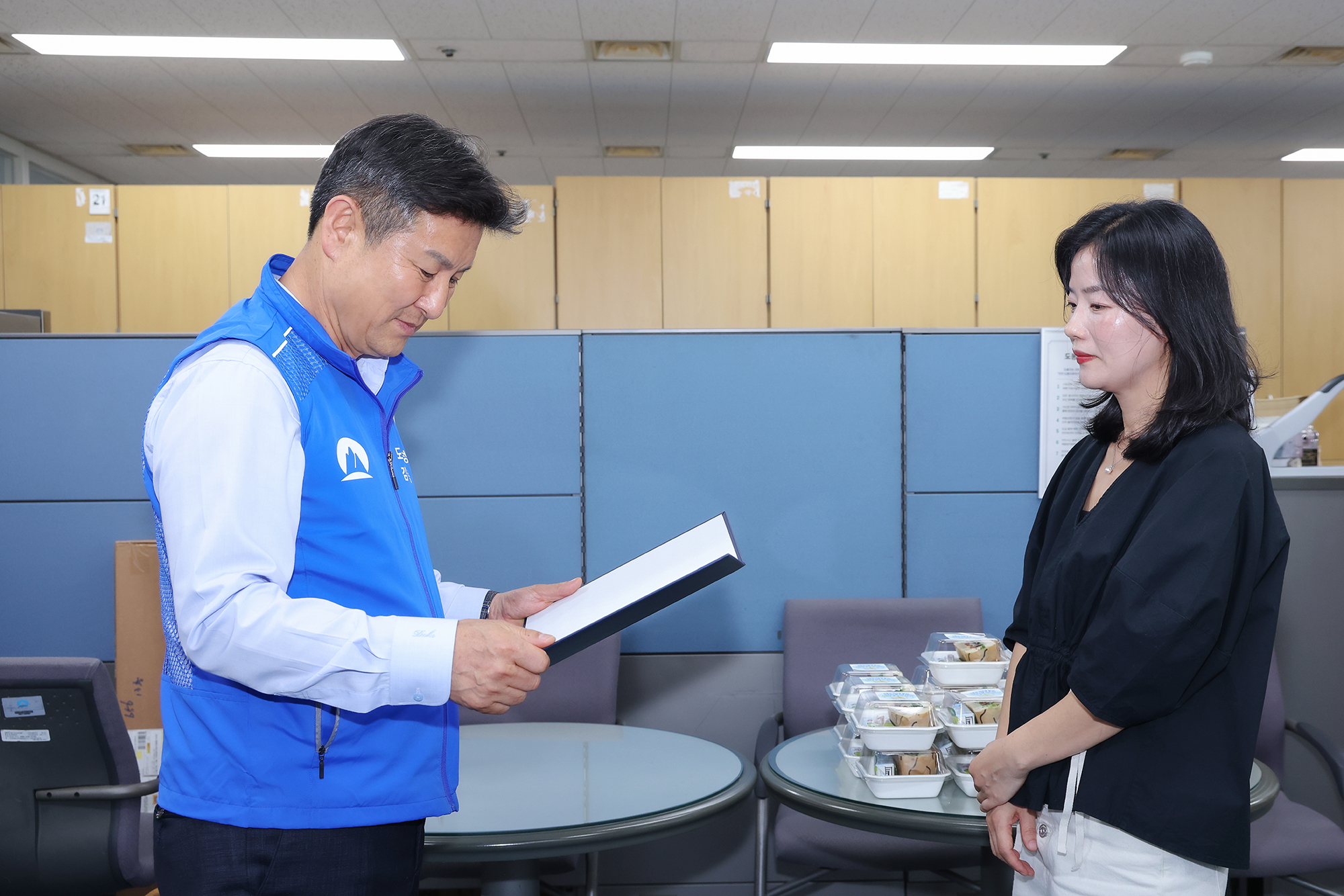 상반기 도봉가치실천상 표창 수여식 해당 썸네일입니다
