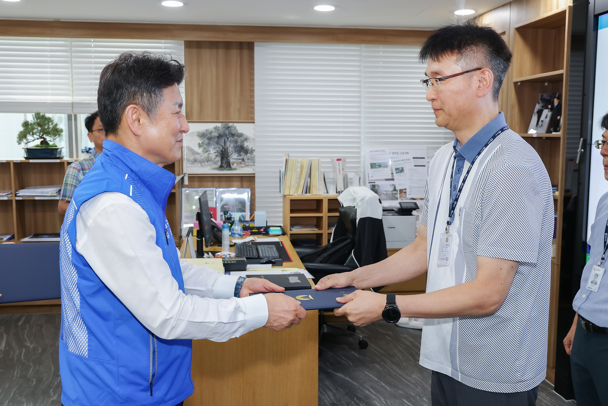 5급 공무원 임용장 수여식 해당 썸네일입니다