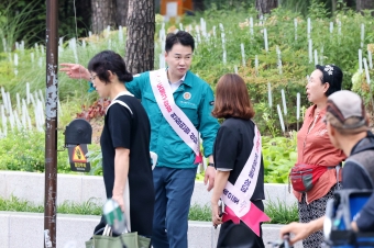 구청장과 함께하는 현장민원 상담(방학역 1번 출구)