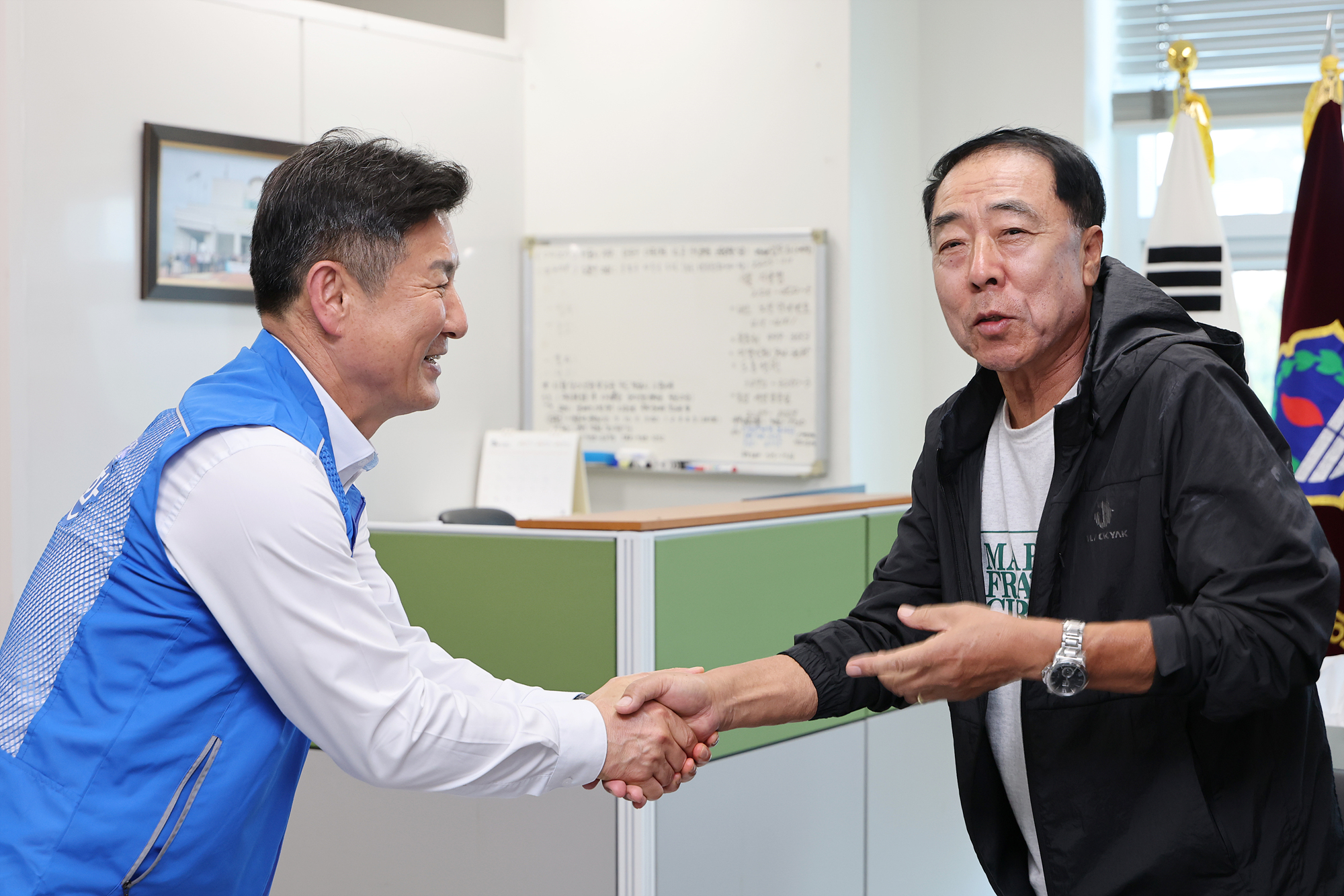 보훈단체 추석맞이 방문 해당 썸네일입니다