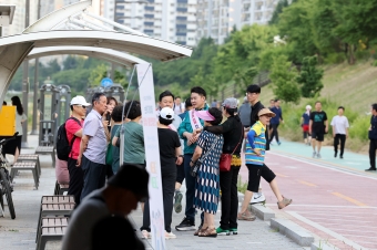 구청장과 함께하는 현장민원 상담