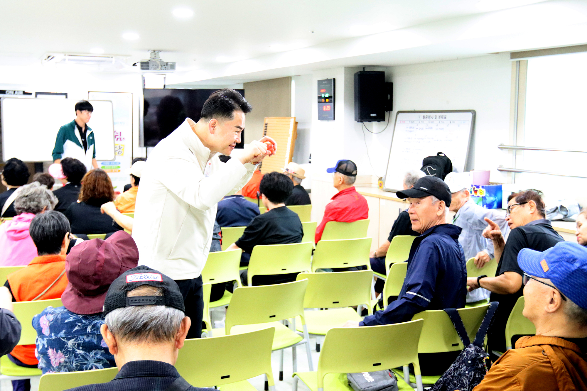 농아인 한마음 체육대회 환송