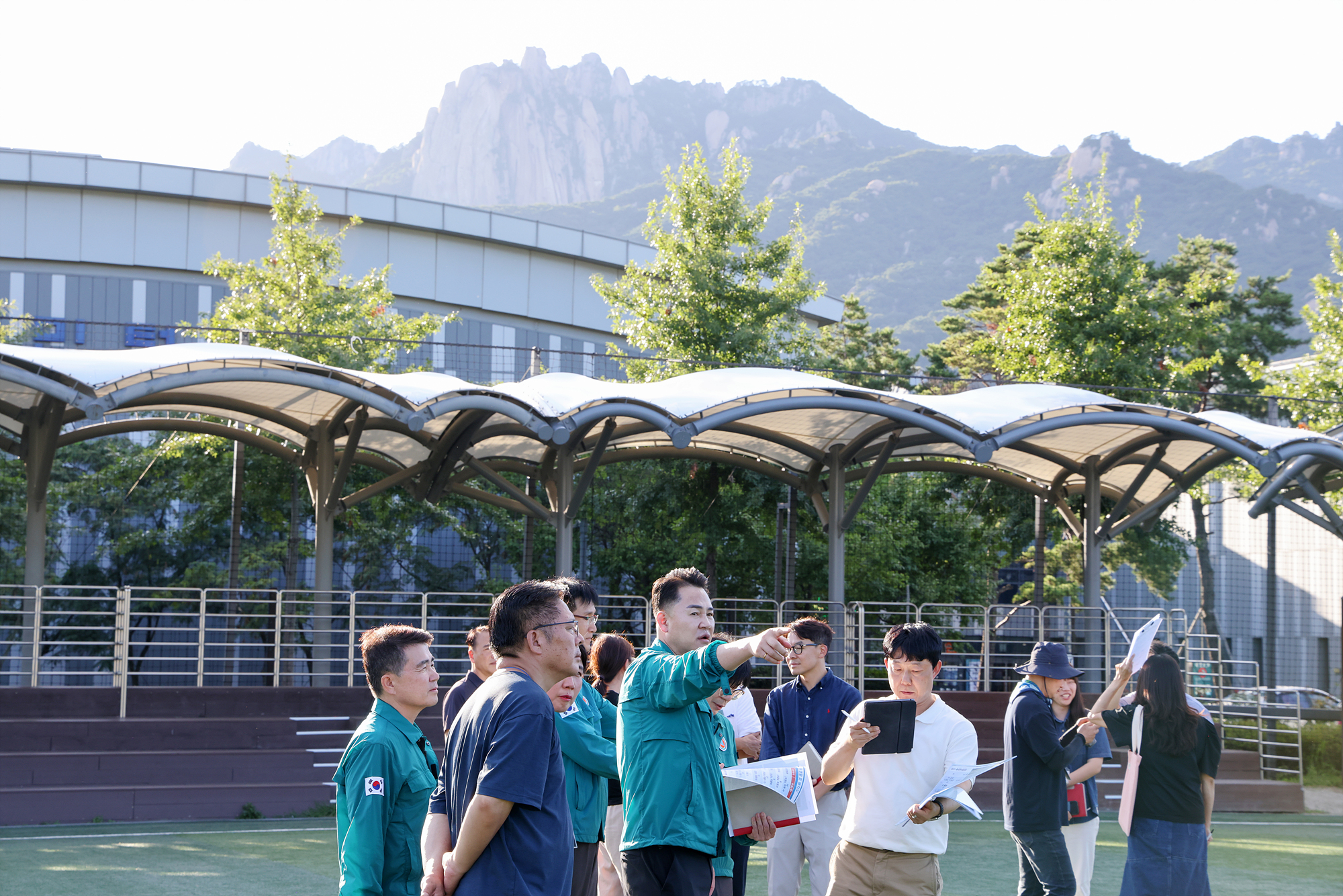 구민의 날, 구민체육대회 안전관리 현장 합동점검