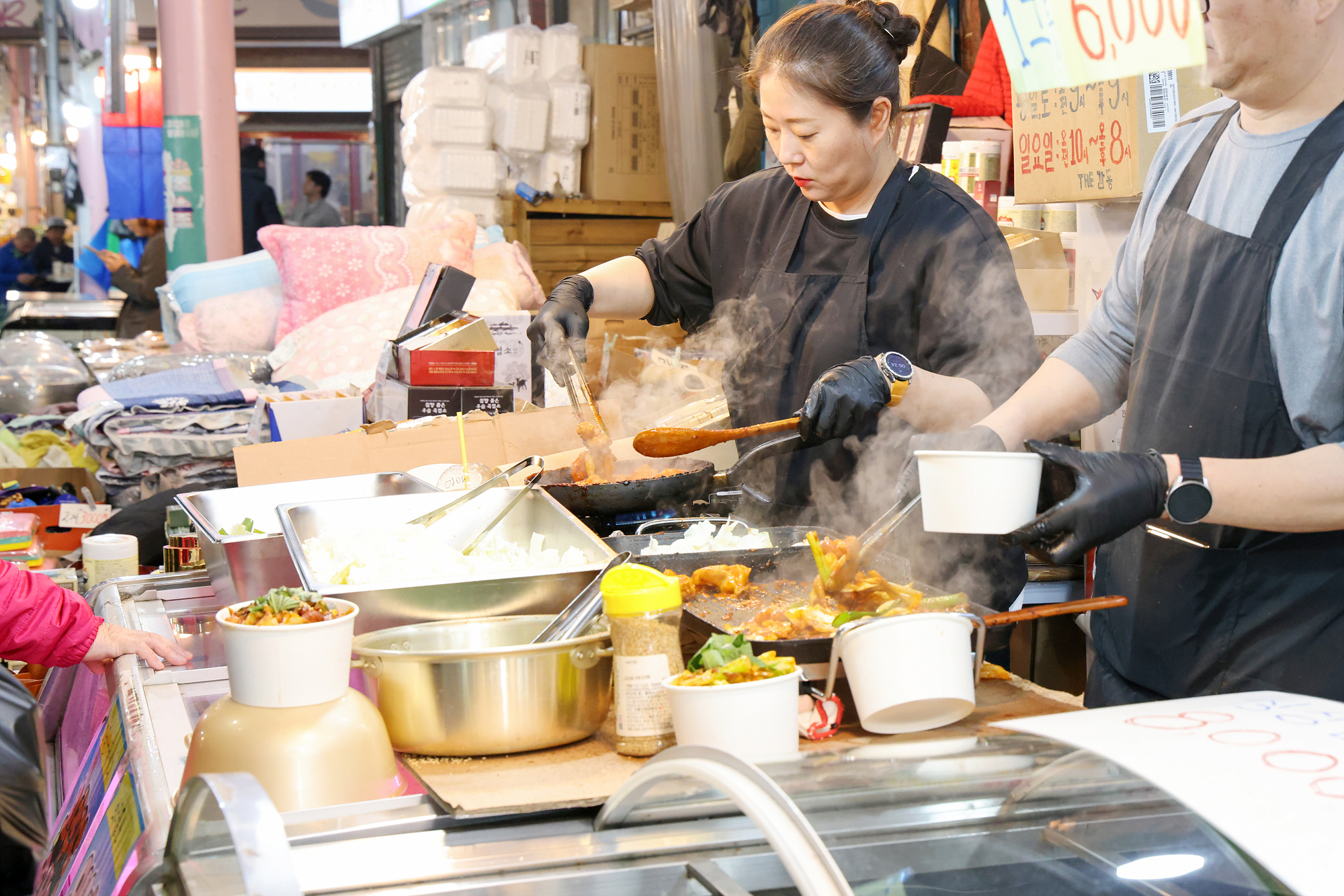 창동시장, 골목시장 막맥 야시장