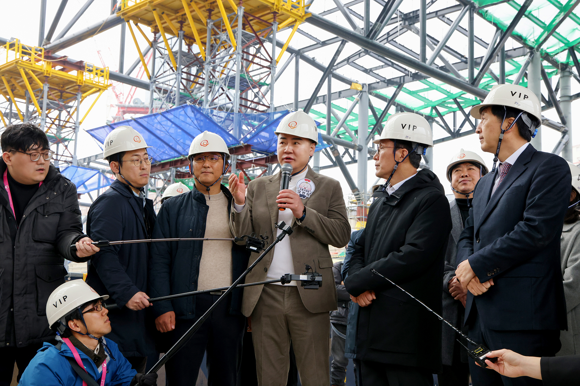 서울 아레나 복합문화시설 국무총리 현장방문