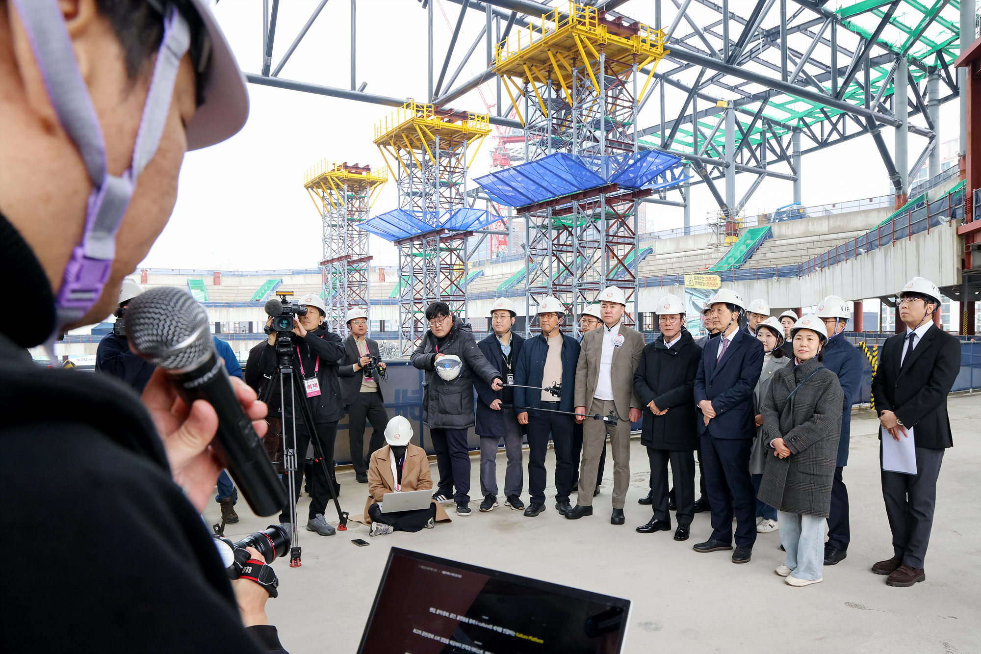 서울 아레나 복합문화시설 국무총리 현장방문