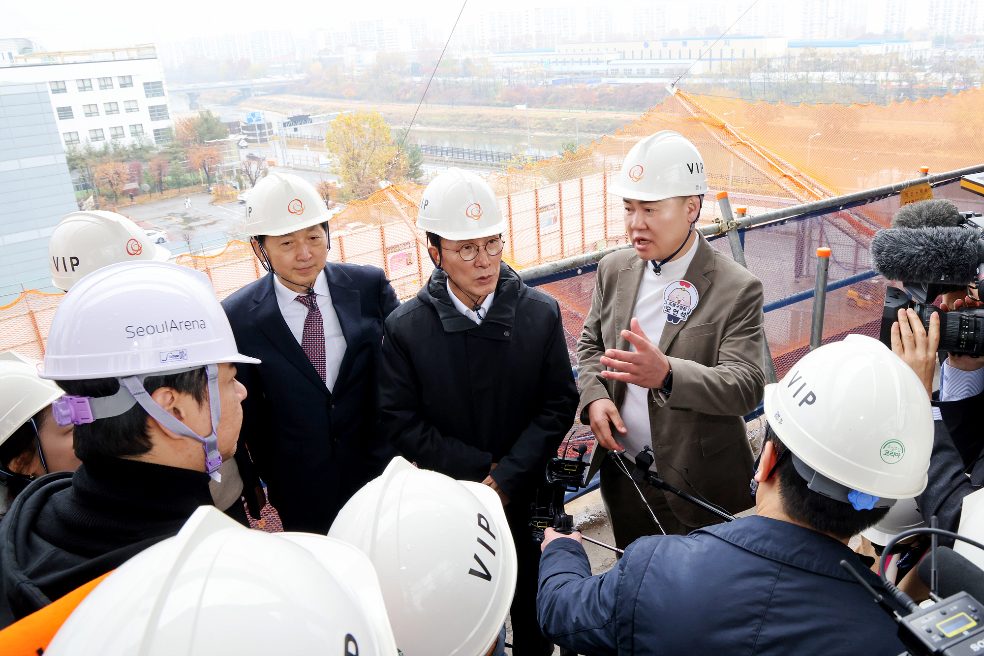 서울 아레나 복합문화시설 국무총리 현장방문