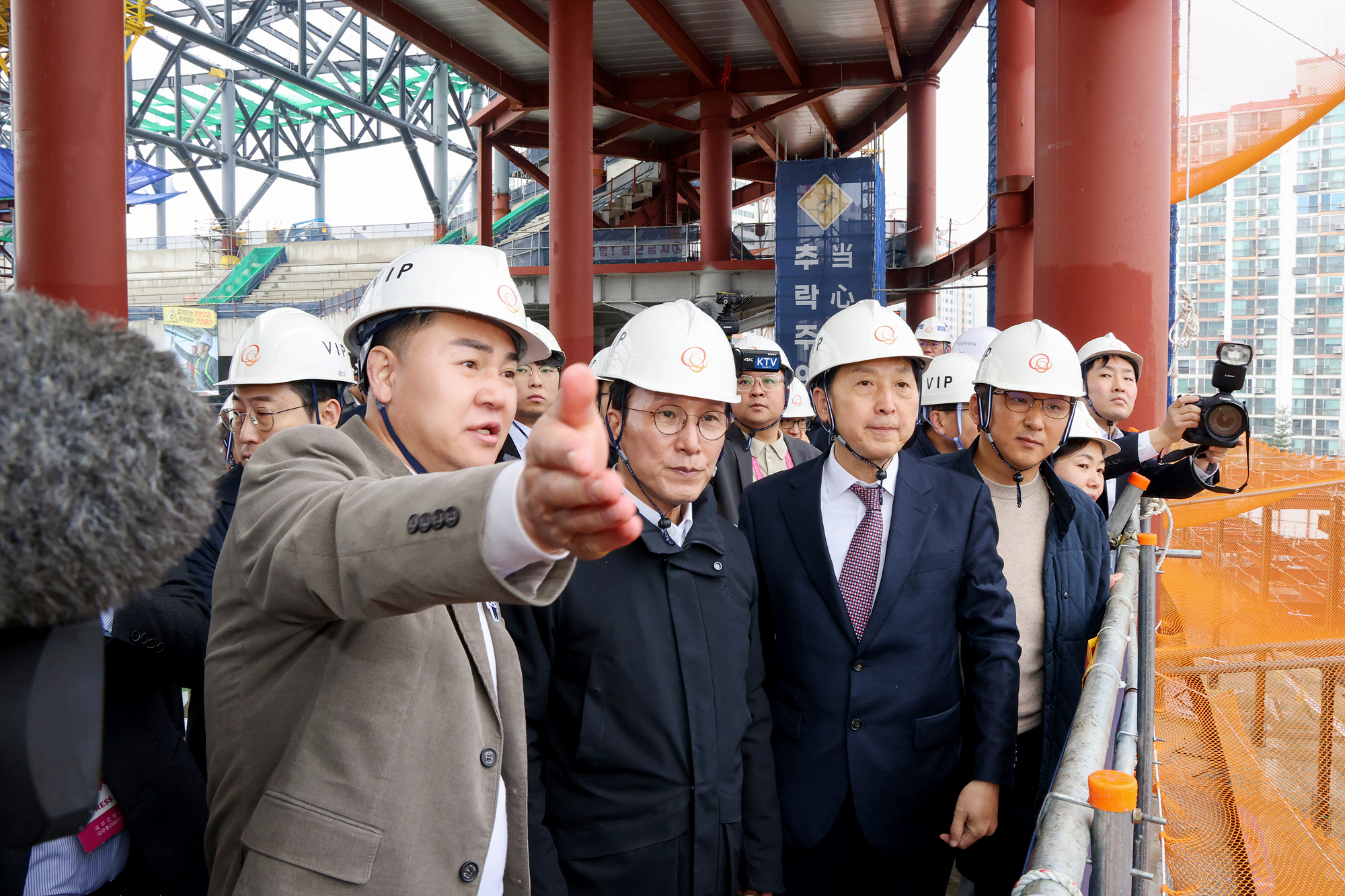 서울 아레나 복합문화시설 국무총리 현장방문