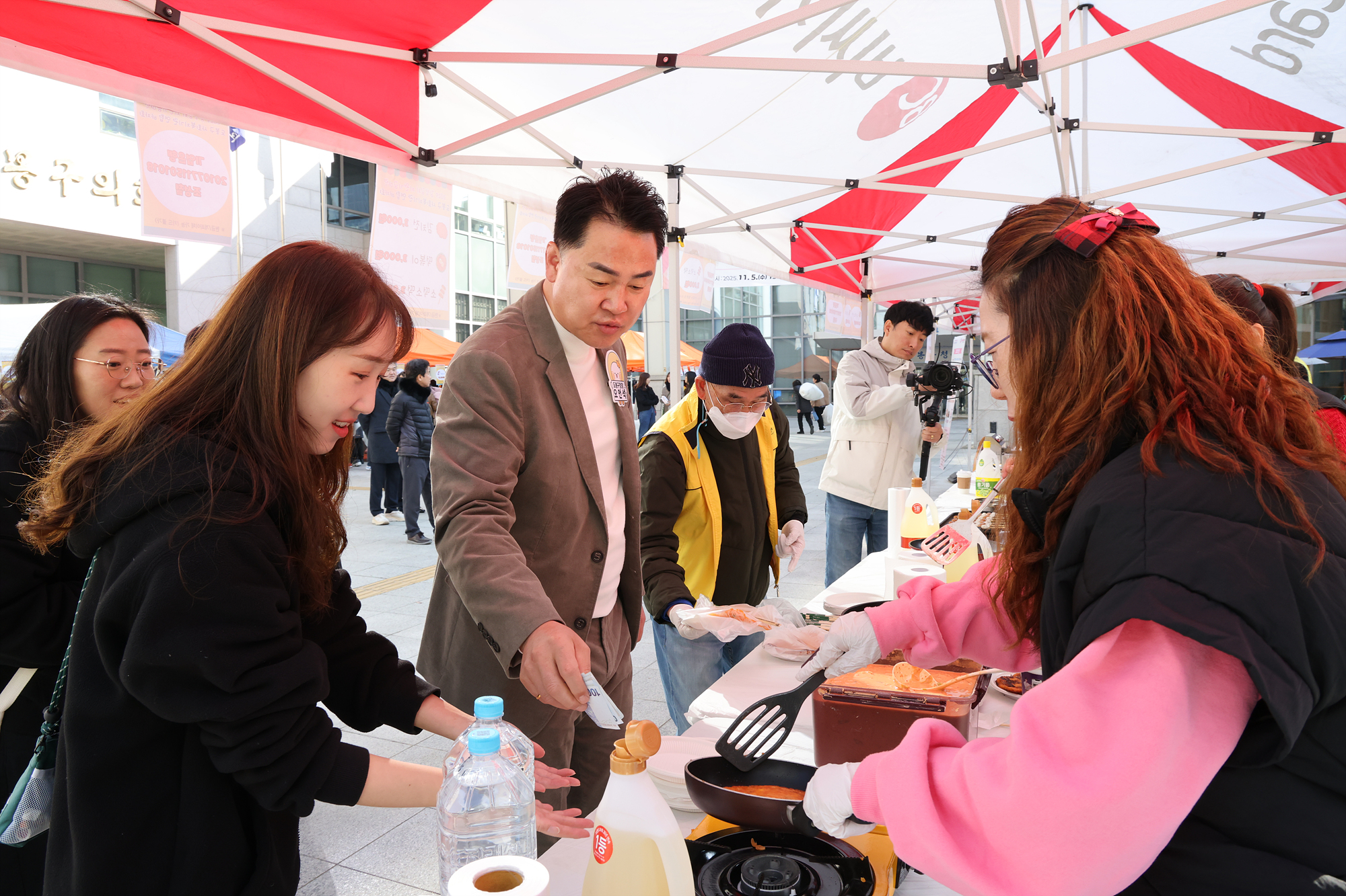 사회복지기관 김장김치 연합 바자회