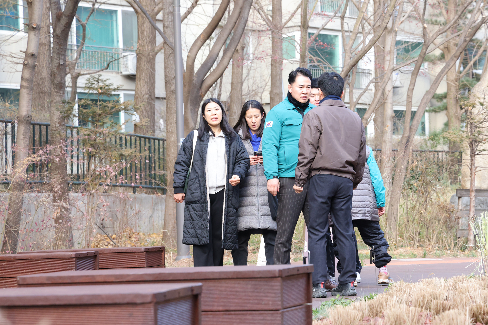 발바닥공원 재정비사업 현장방문