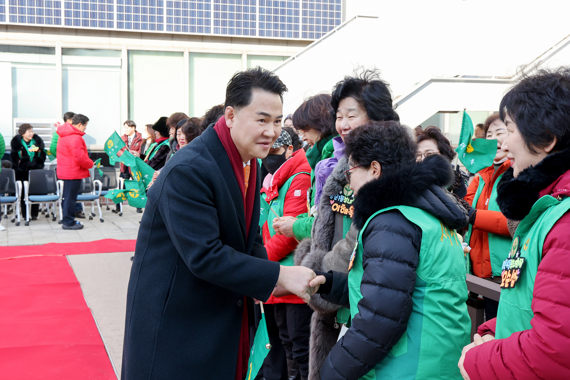 새마을운동 새마을기 게양식 해당 이미지 입니다