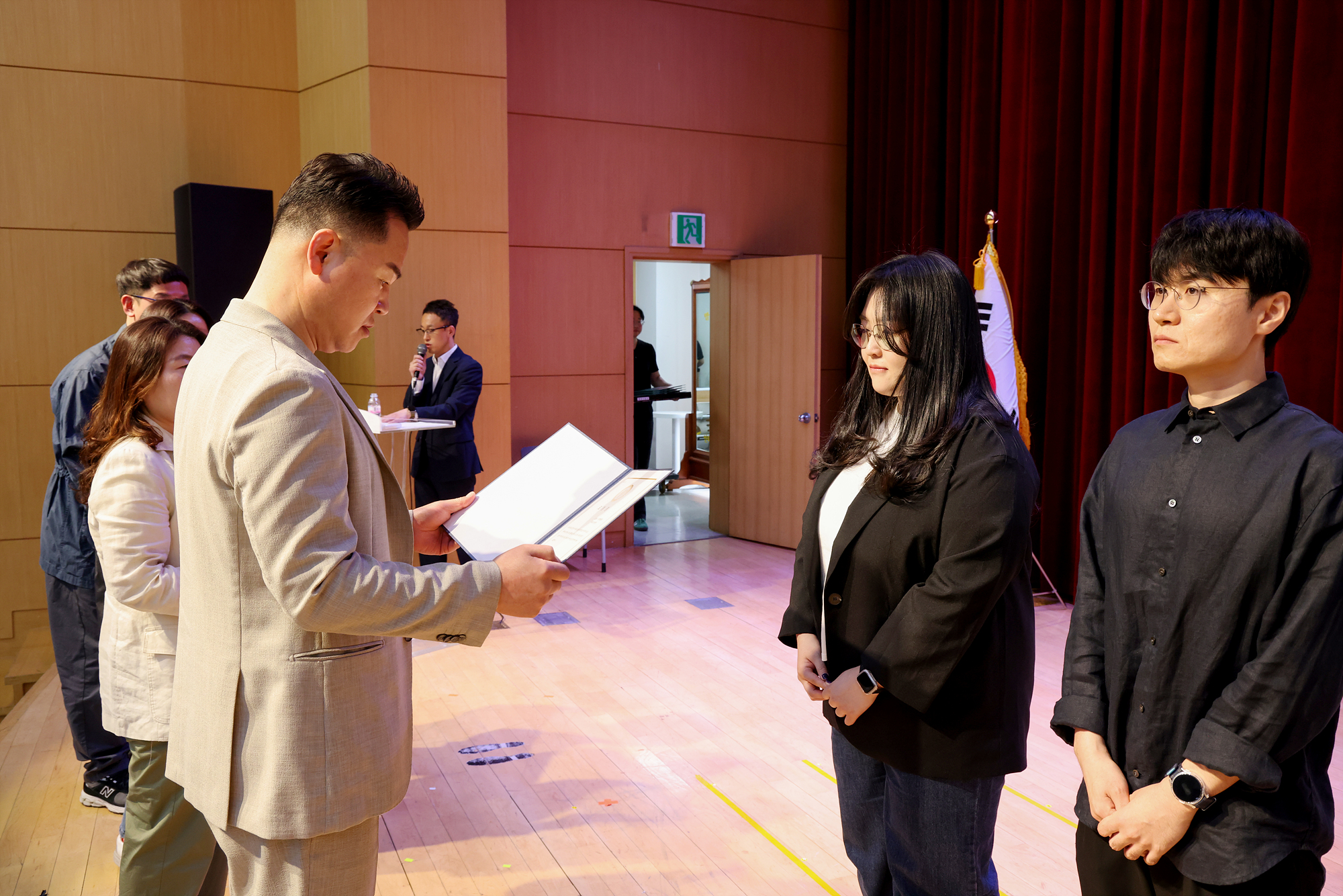 확대간부회의/청렴 실천 결의 및 청렴교육