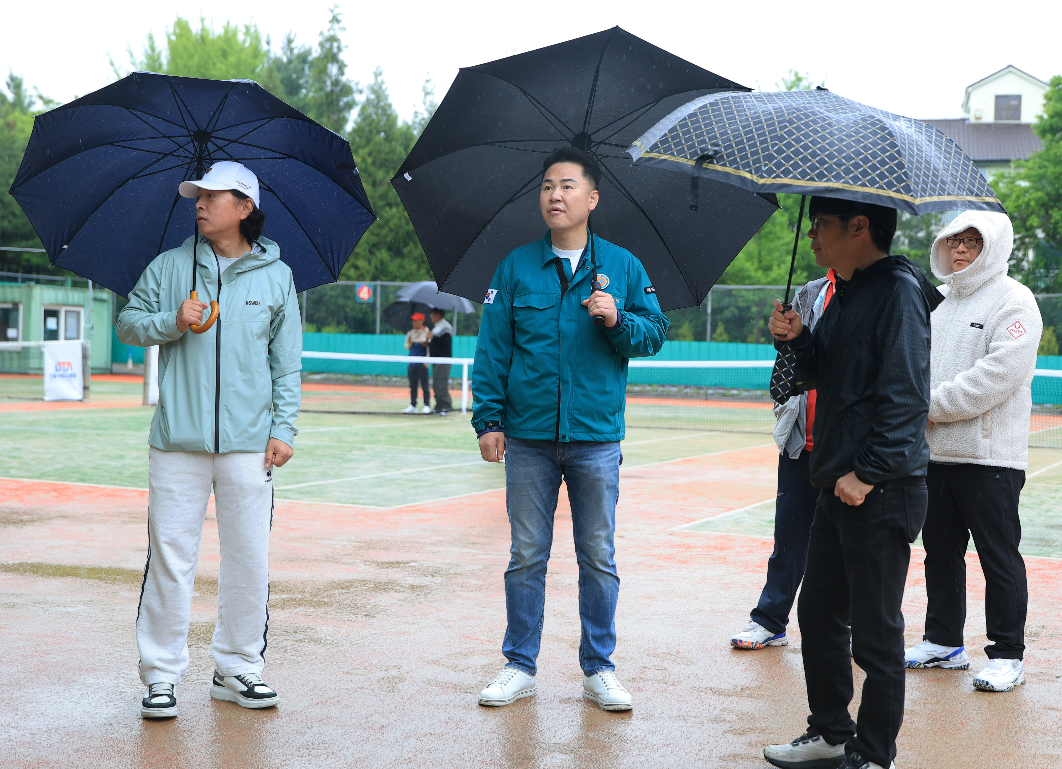 창골 테니스장 인조잔디 재개장