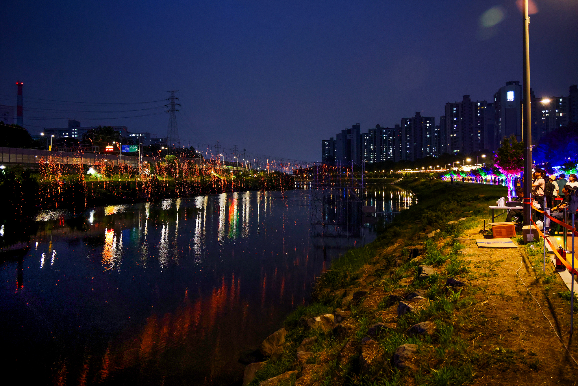중랑천 별빛축제 개막식-2 해당 이미지 입니다