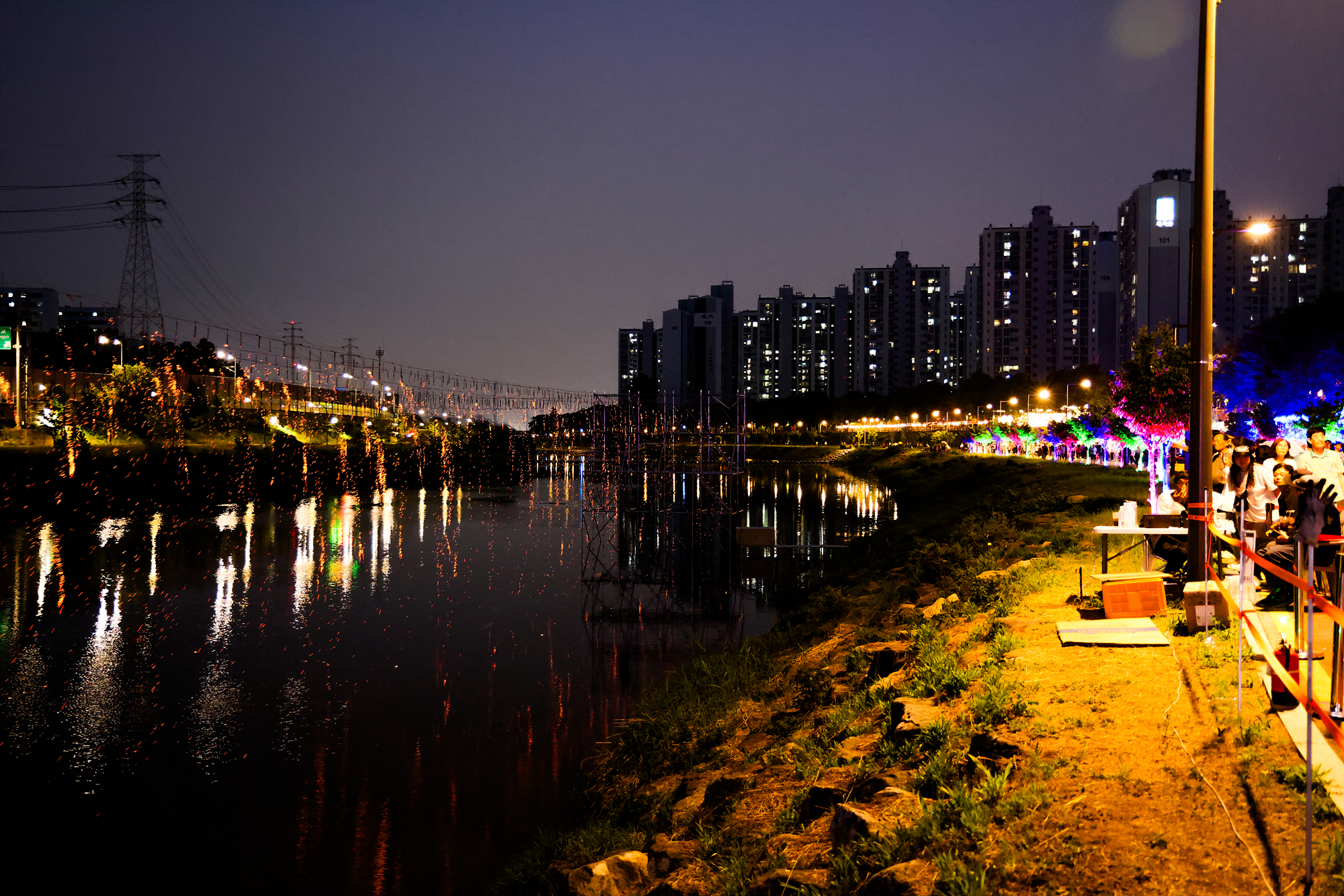 중랑천 별빛축제 개막식-2 해당 이미지 입니다