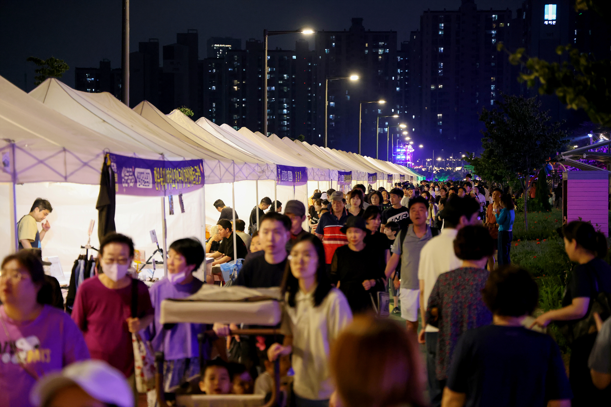 중랑천 별빛축제 개막식-2 해당 이미지 입니다