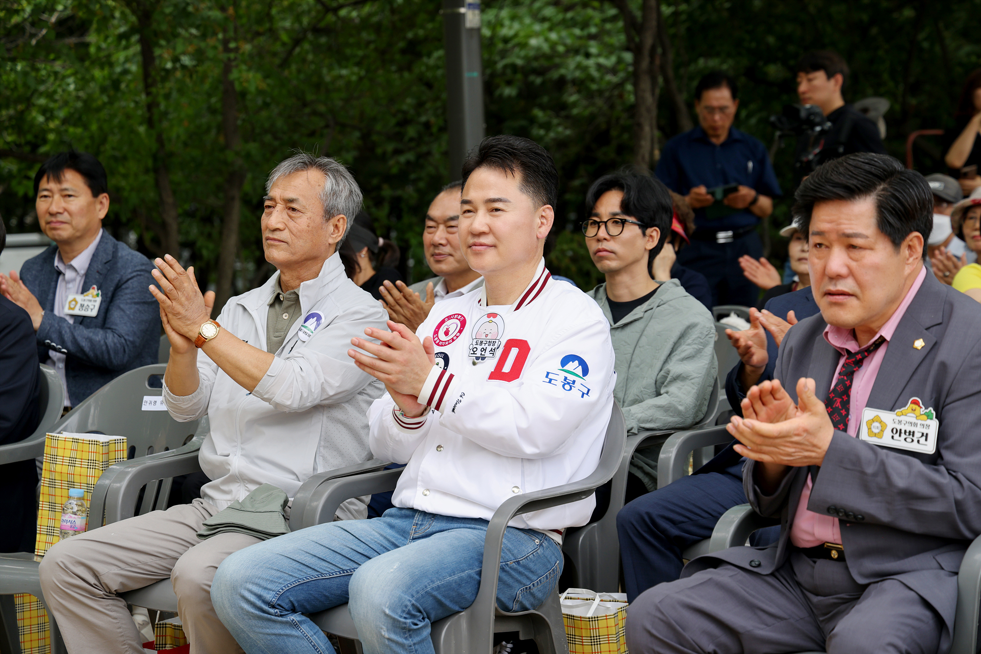 중랑천 데크길 개장식 해당 이미지 입니다