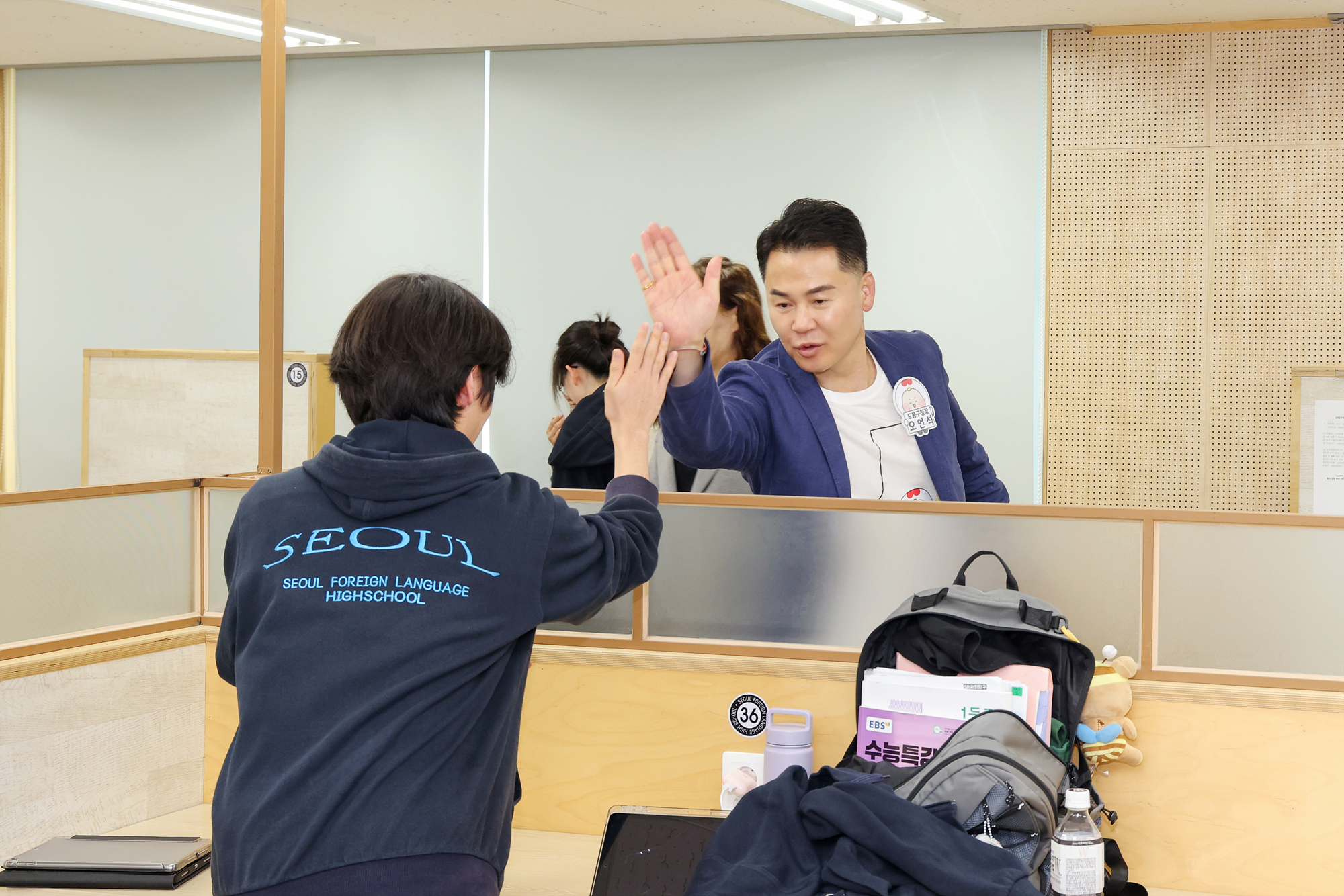 고등학교 자율학습실 운영 모니터링 해당 이미지 입니다
