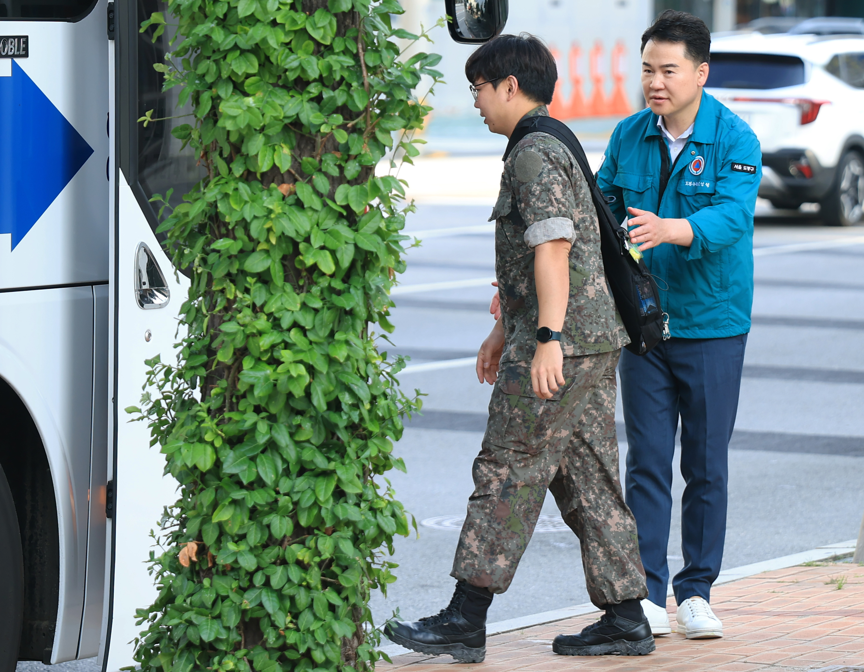 예비군 훈련 환송 해당 이미지 입니다