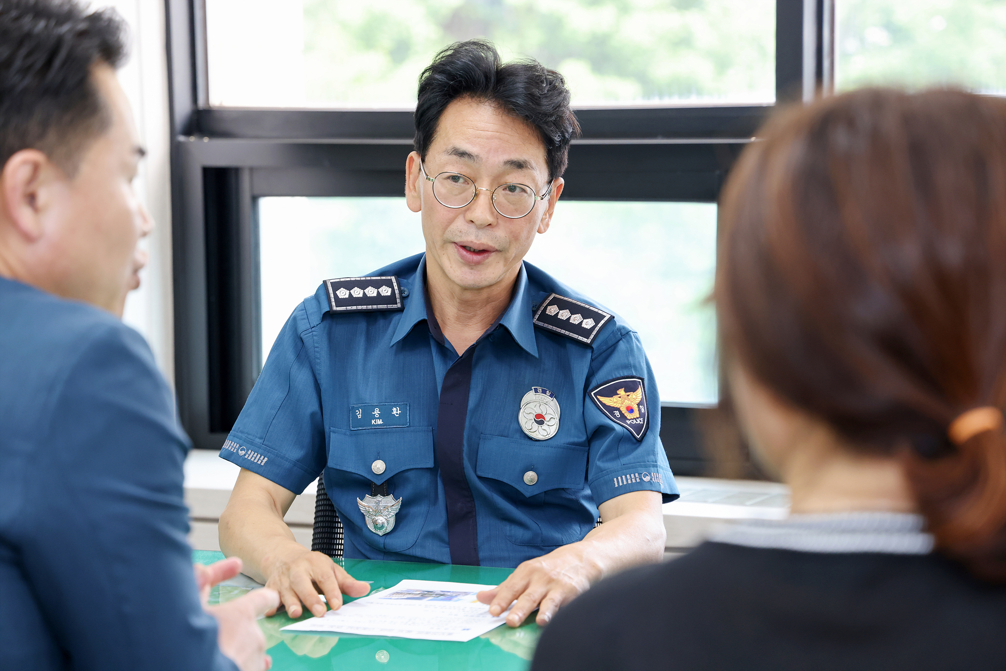 도봉경찰서 구정 홍보 전광판 현장방문 해당 이미지 입니다