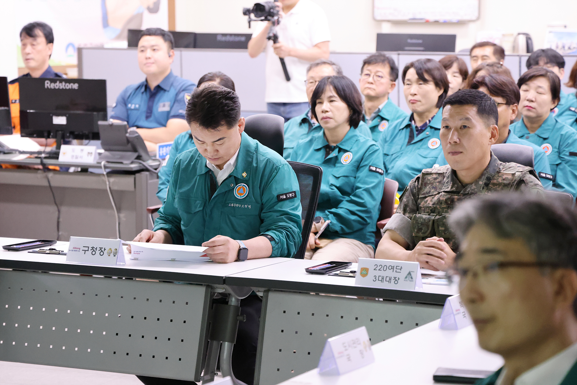 을지훈련 최초 상황보고회, 군장비 전시 해당 이미지 입니다