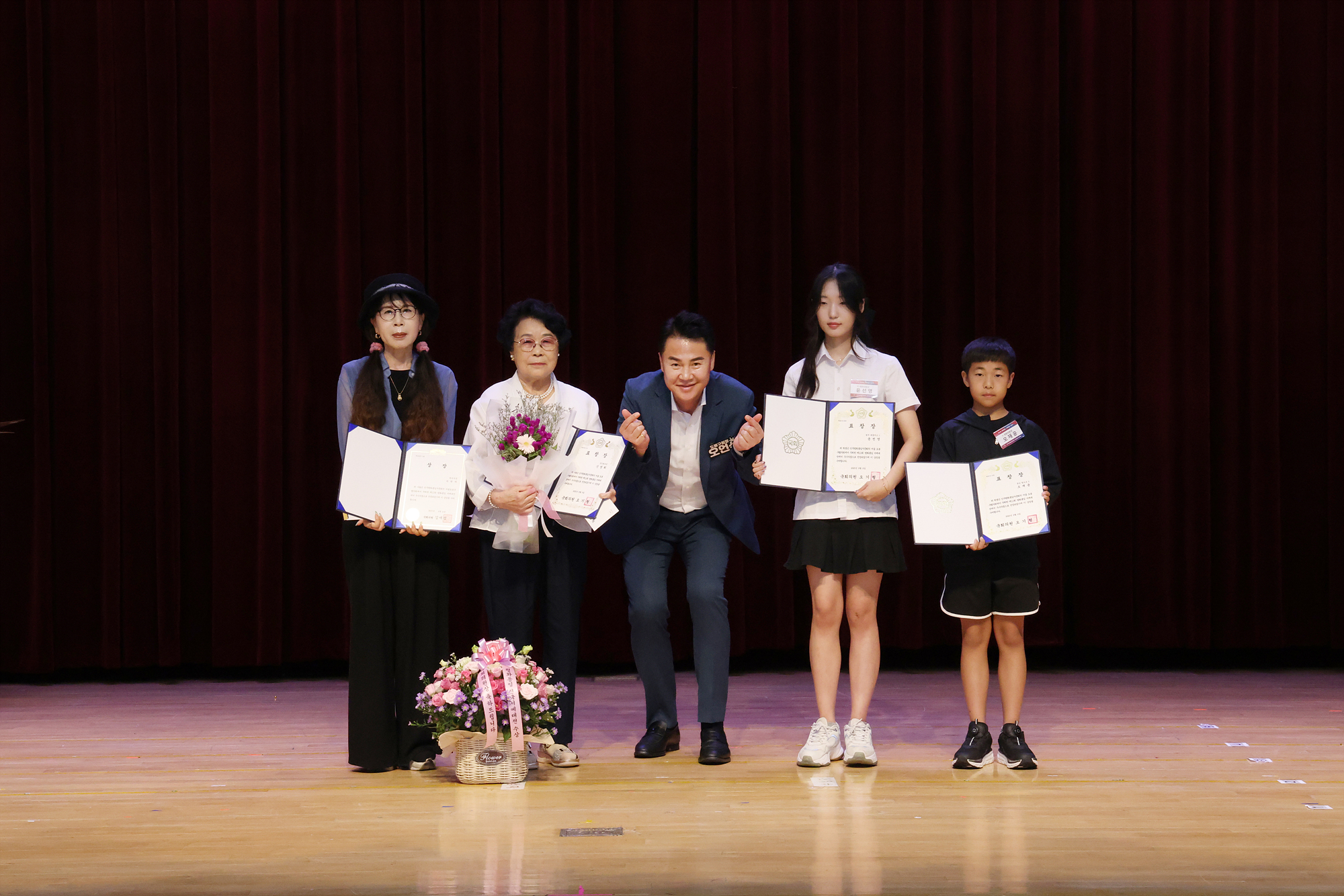 평화통일 서예공모전 시상식 해당 이미지 입니다