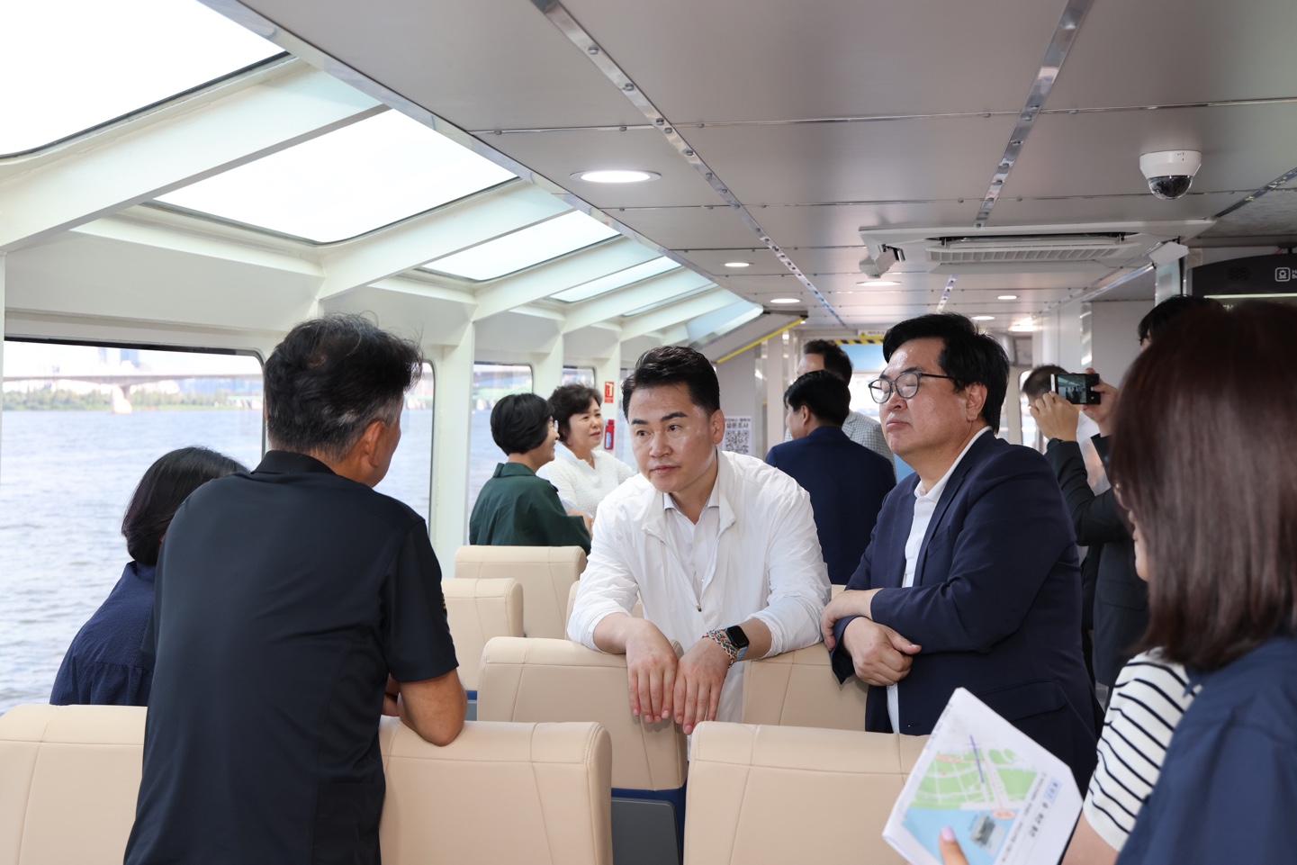 한강버스 시승 행사