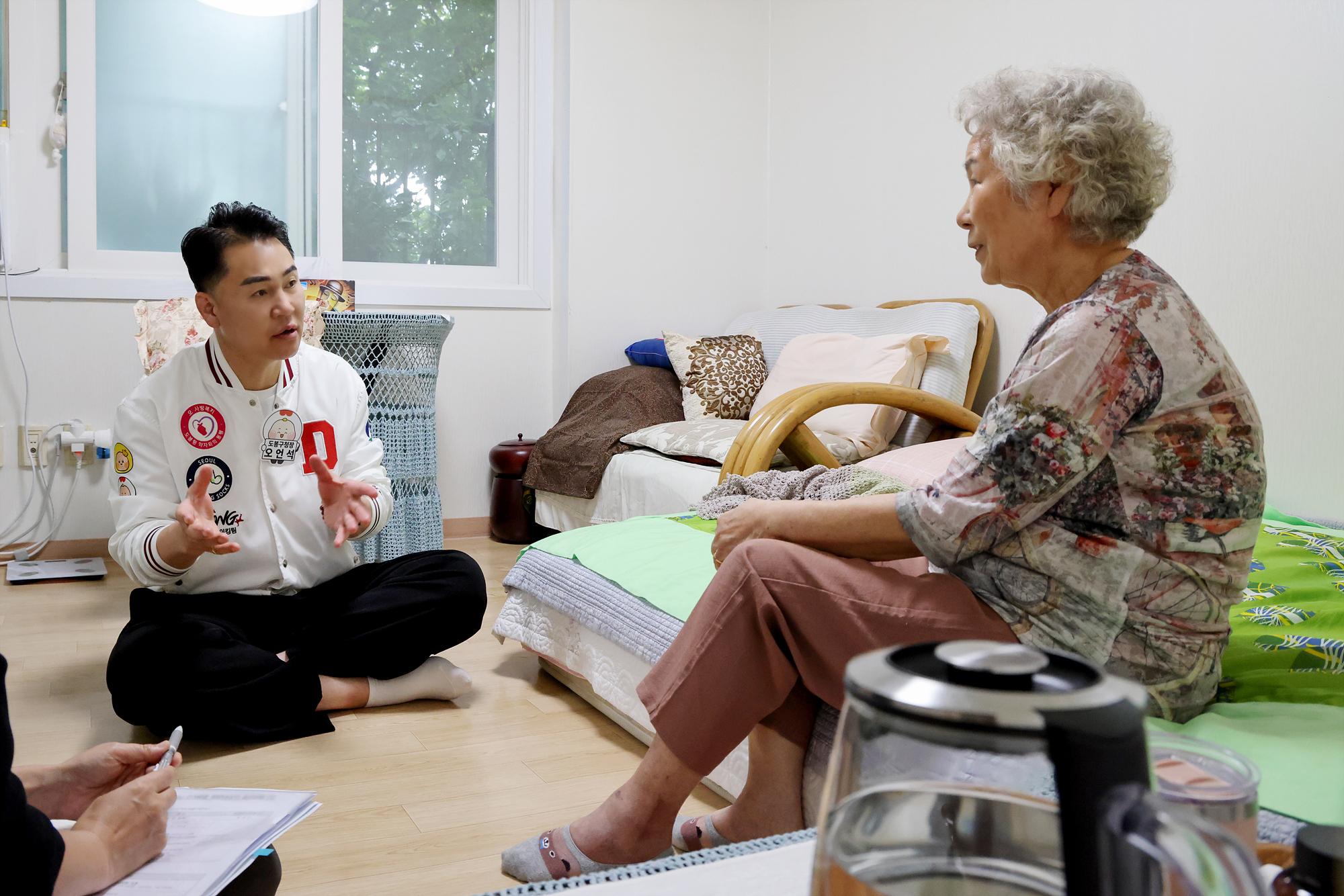 추석 맞이 독거 어르신 명절 인사