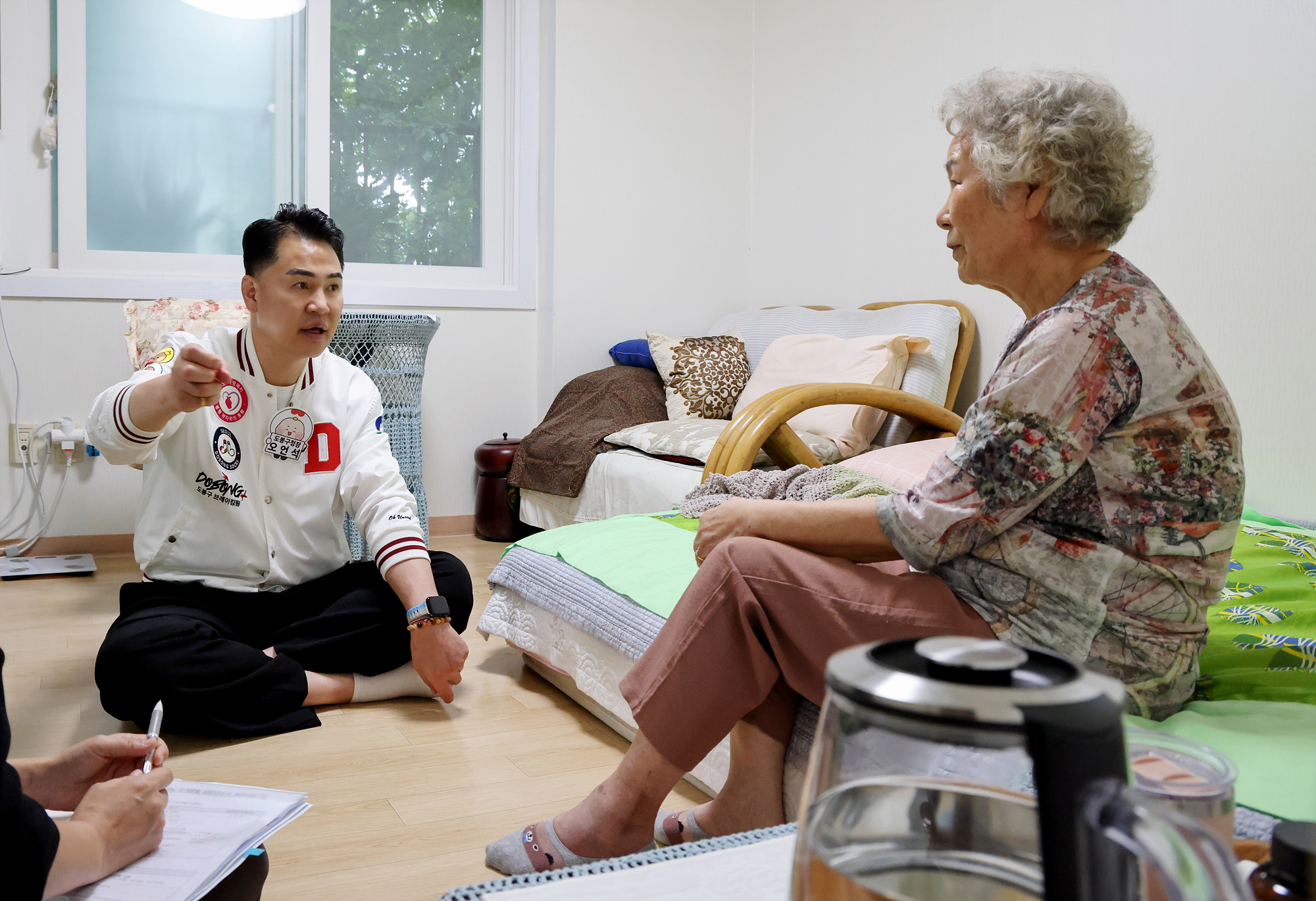 추석 맞이 독거 어르신 명절 인사