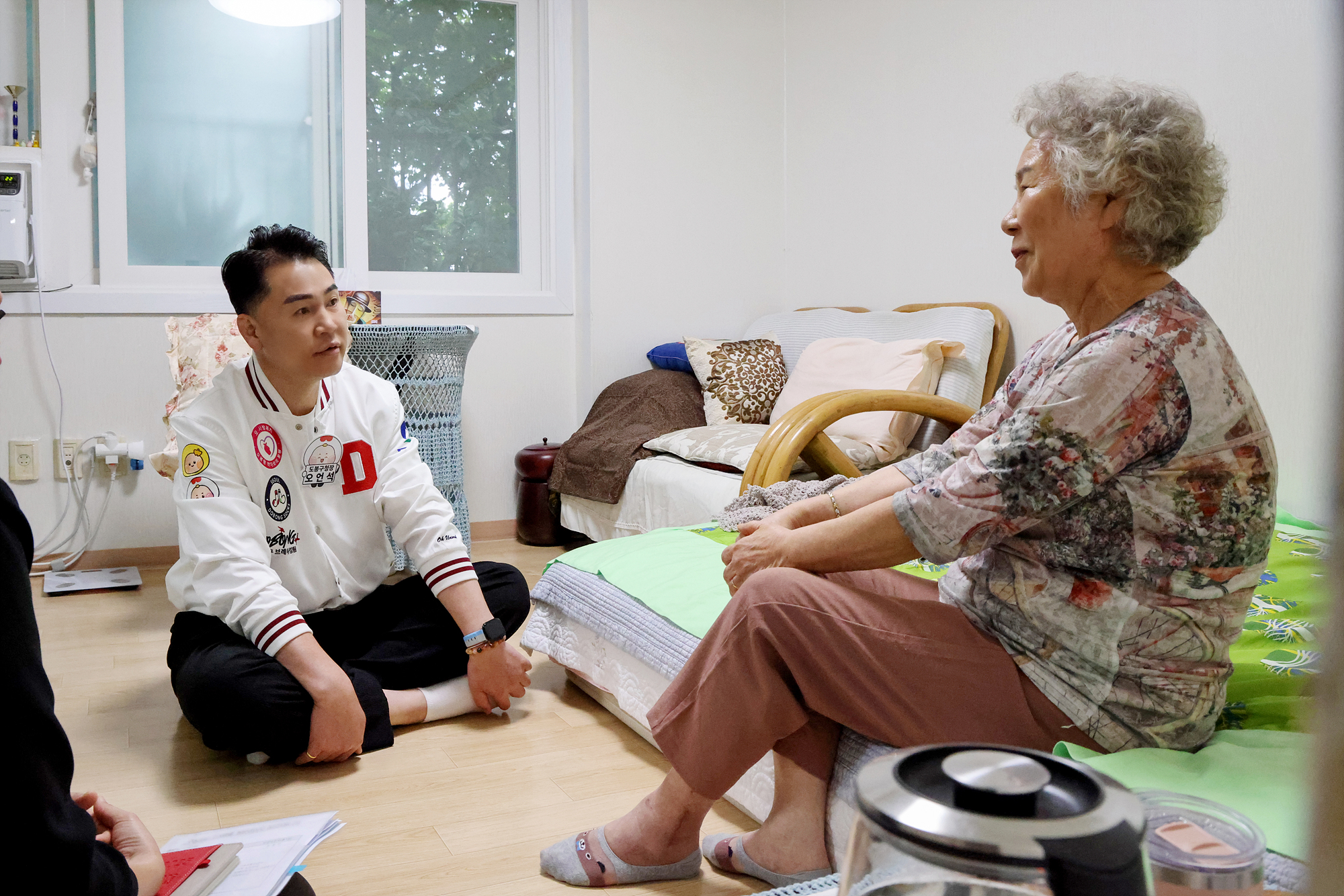 추석 맞이 독거 어르신 명절 인사