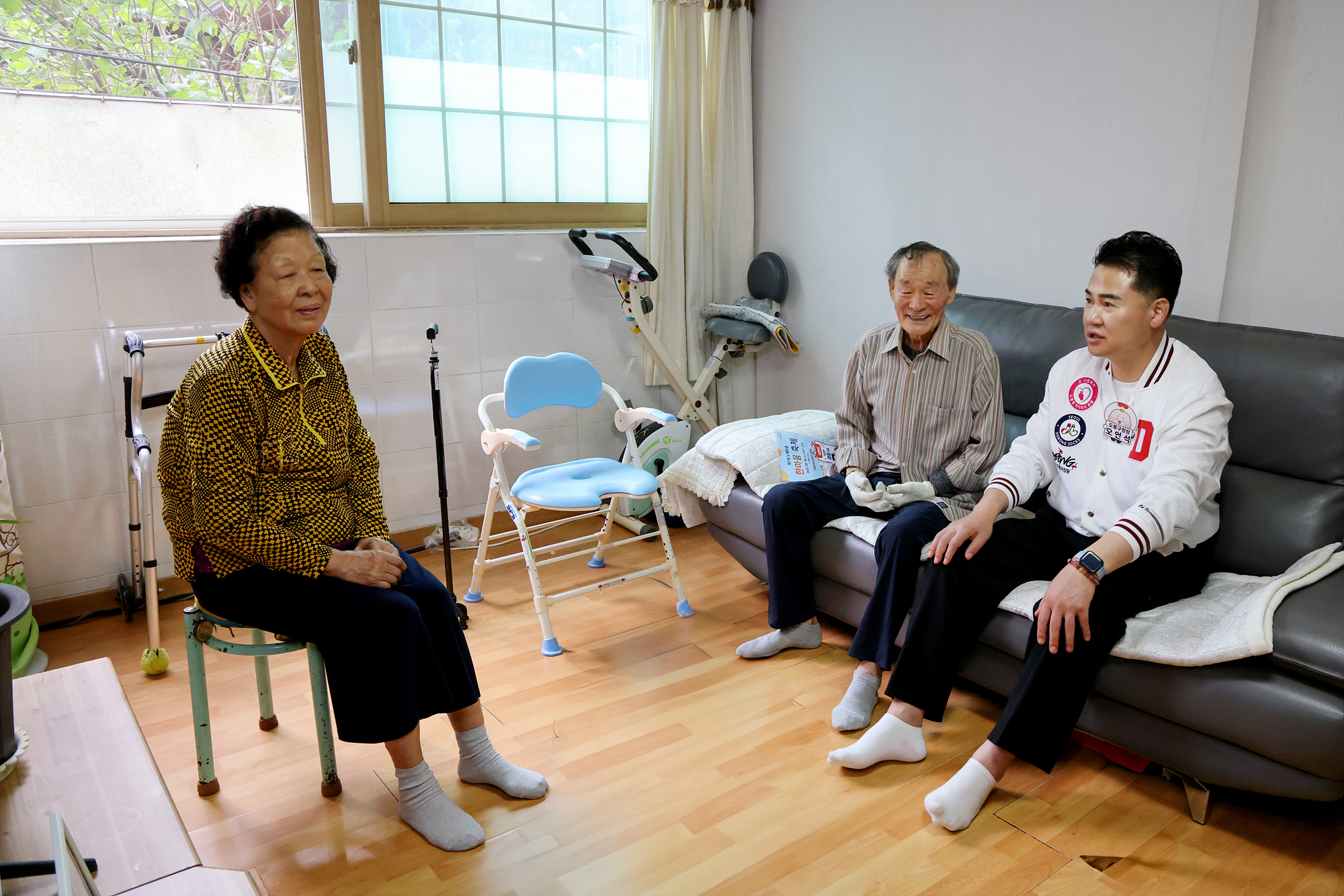 추석 맞이 독거 어르신 명절 인사