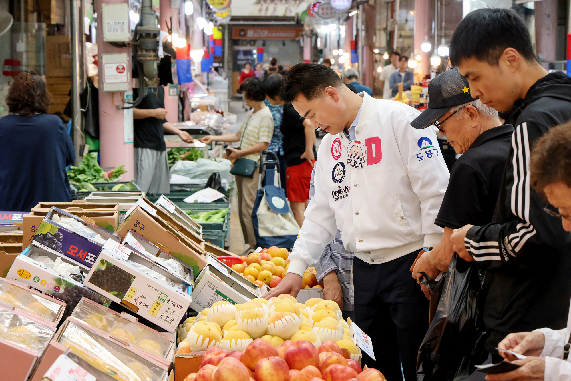 창동골목시장, 신창시장 방문