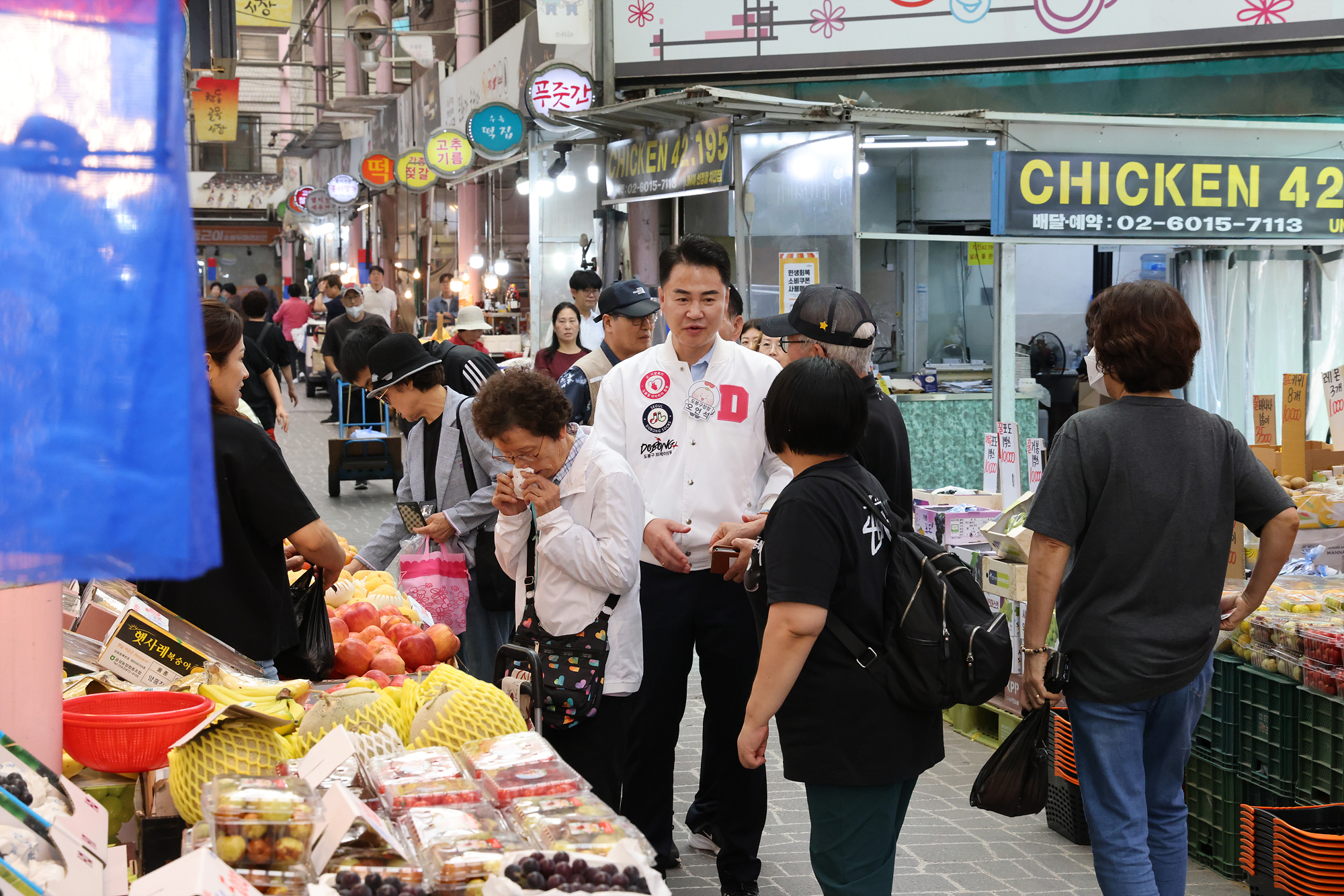 창동골목시장, 신창시장 방문