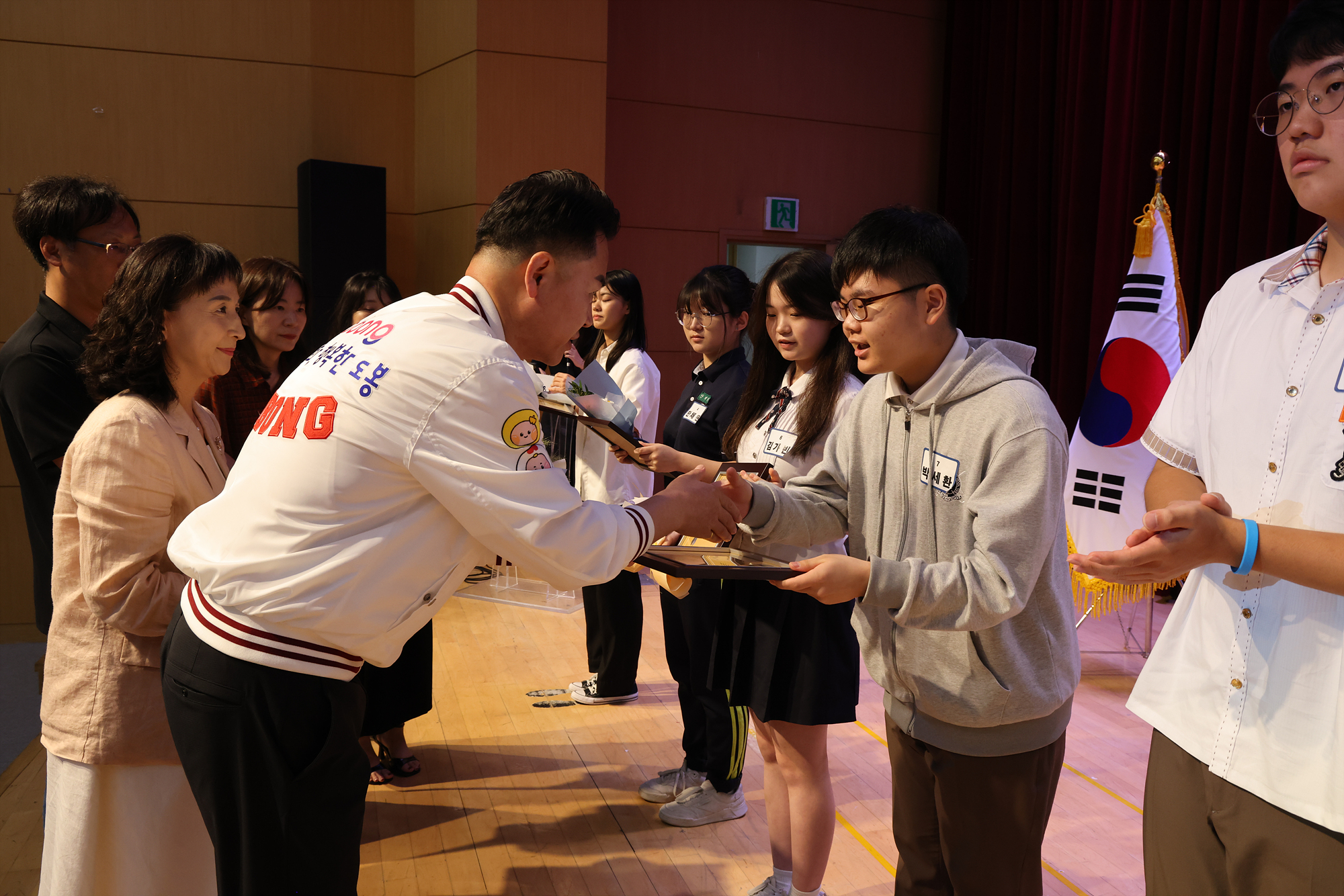 귀뚜라미 문화재단 장학금 및 장학증서 수여식 (사진 찾기 -1)